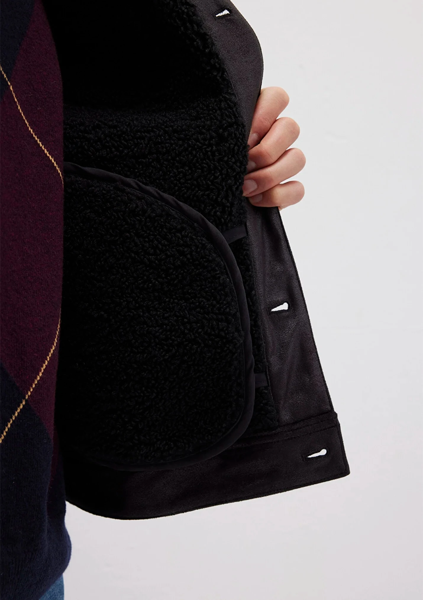 Erkek Siyah Suni Deri Ceket