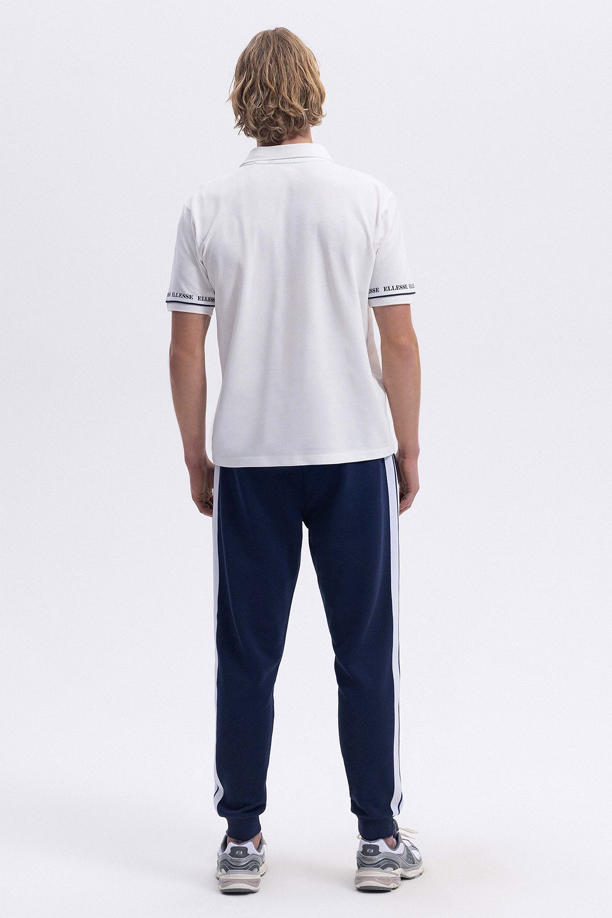 Ellesse Erkek Beyaz Polo Yaka Tişört EM375-OF