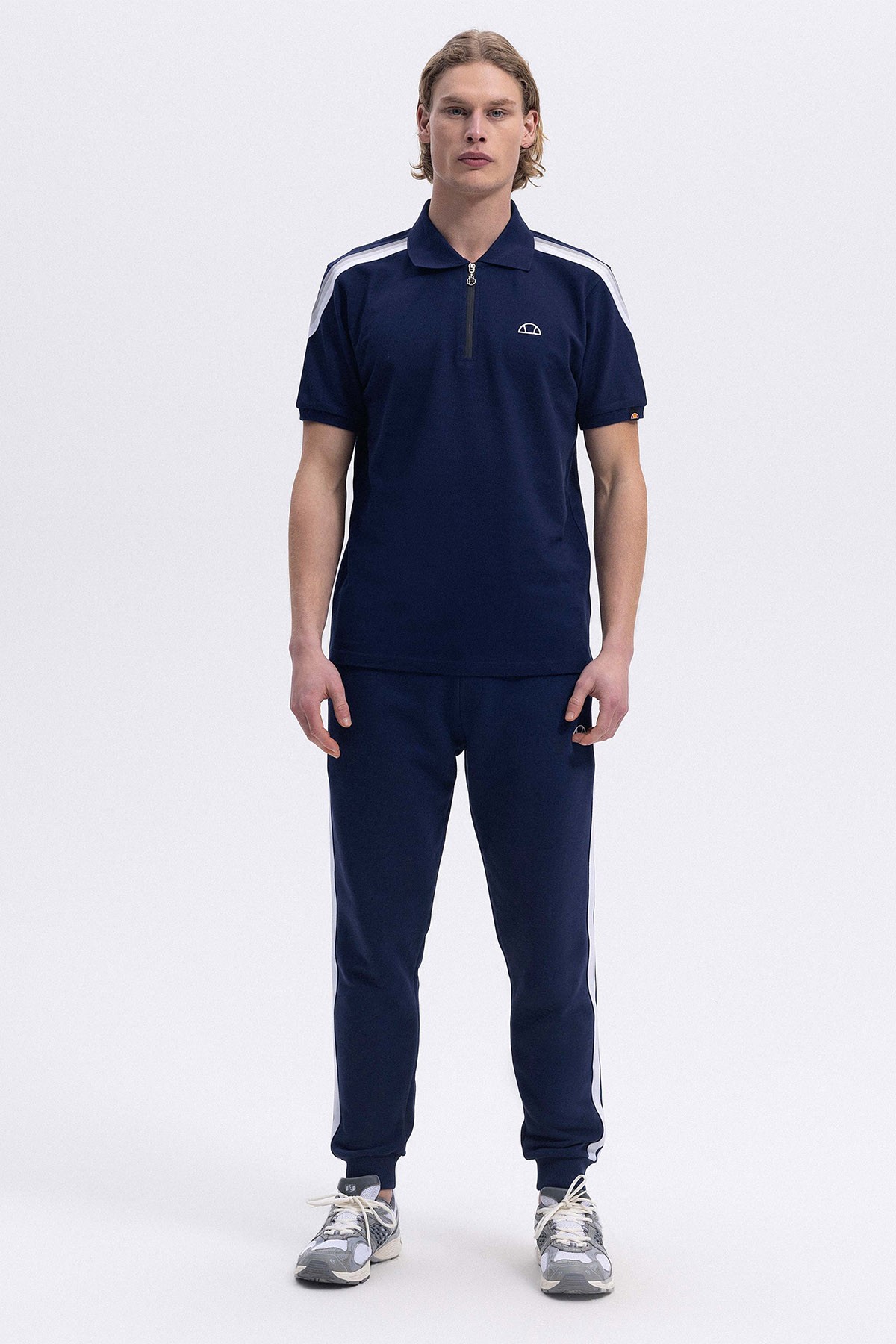 Ellesse Erkek Polo Yaka Lacivert Tişört EM169-1-NV