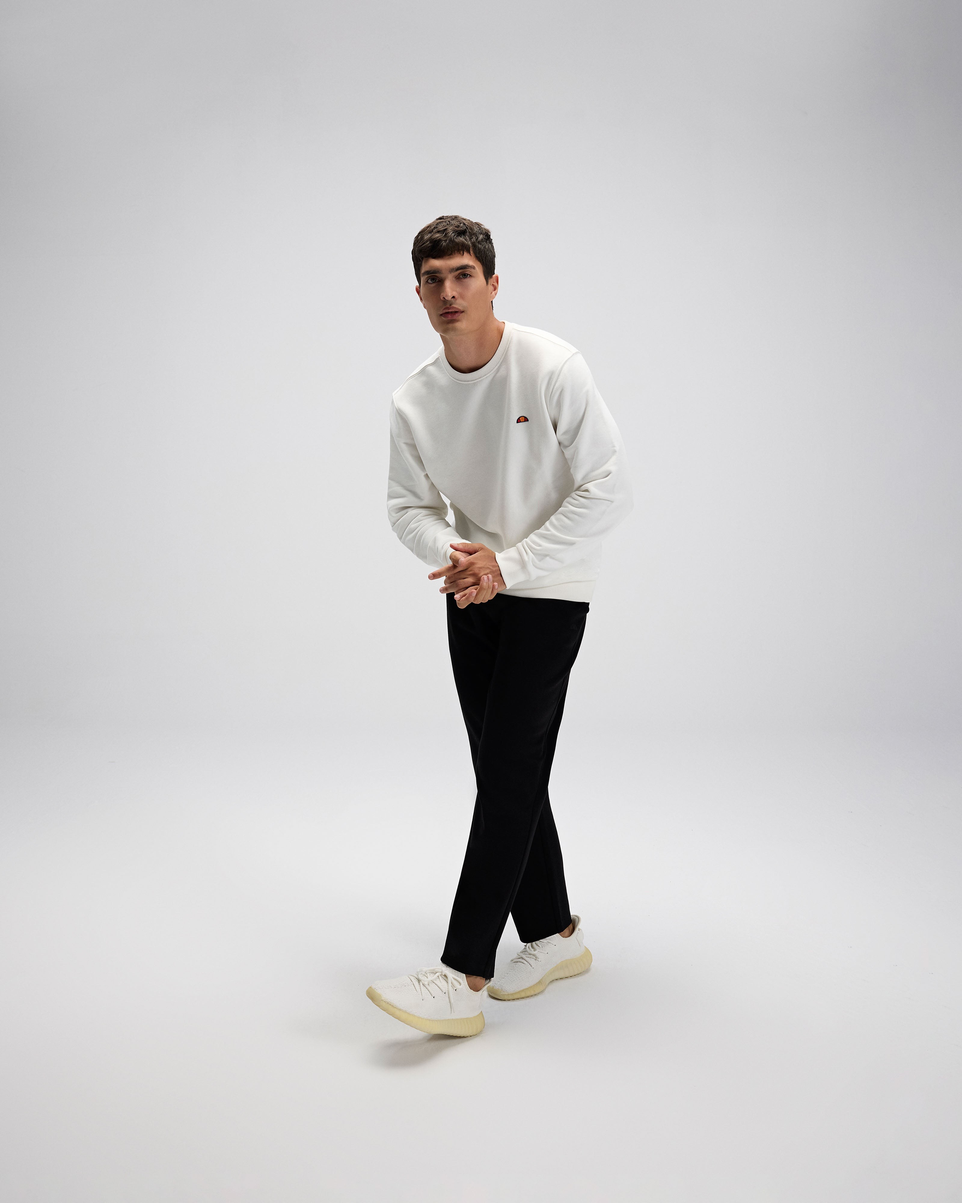 Beyaz Erkek Sweatshirt EM579-OF