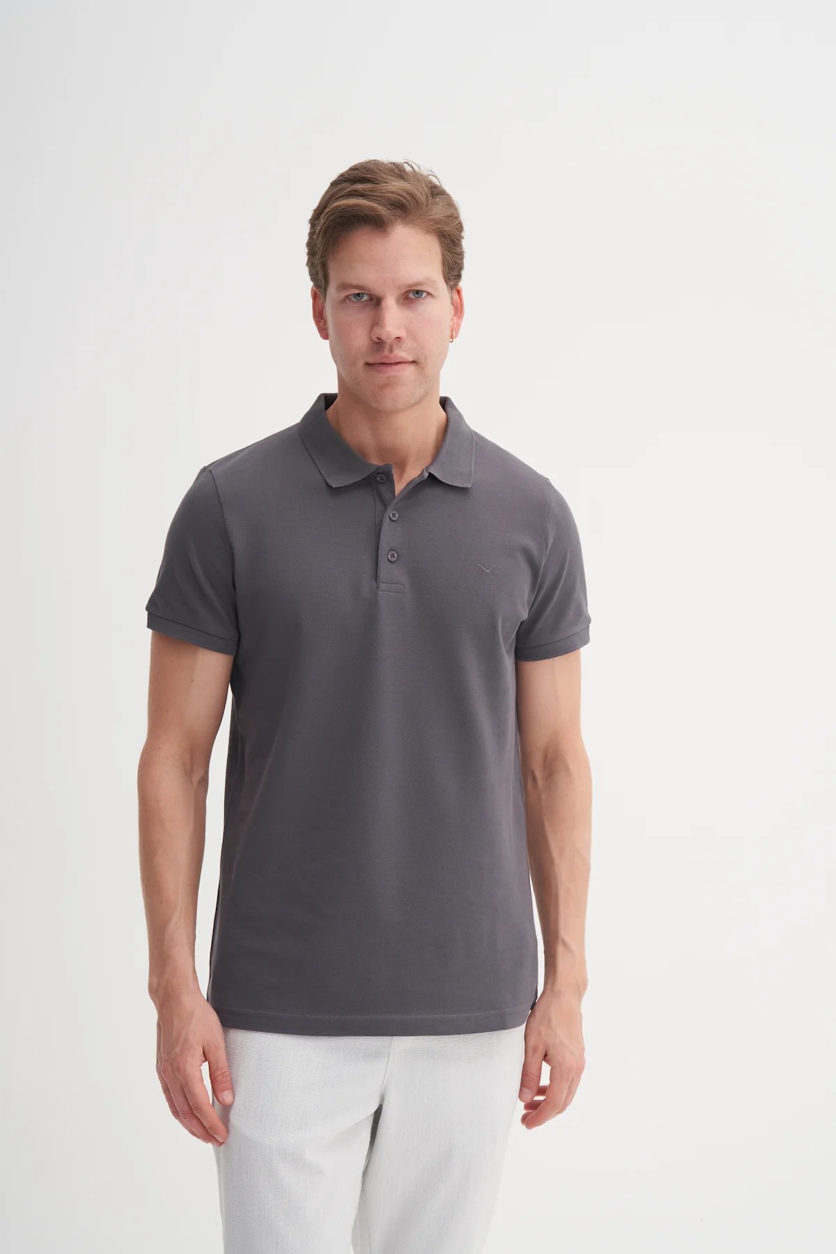 Cazador CAZ 4613 Battal Erkek Polo Yaka Tişört
