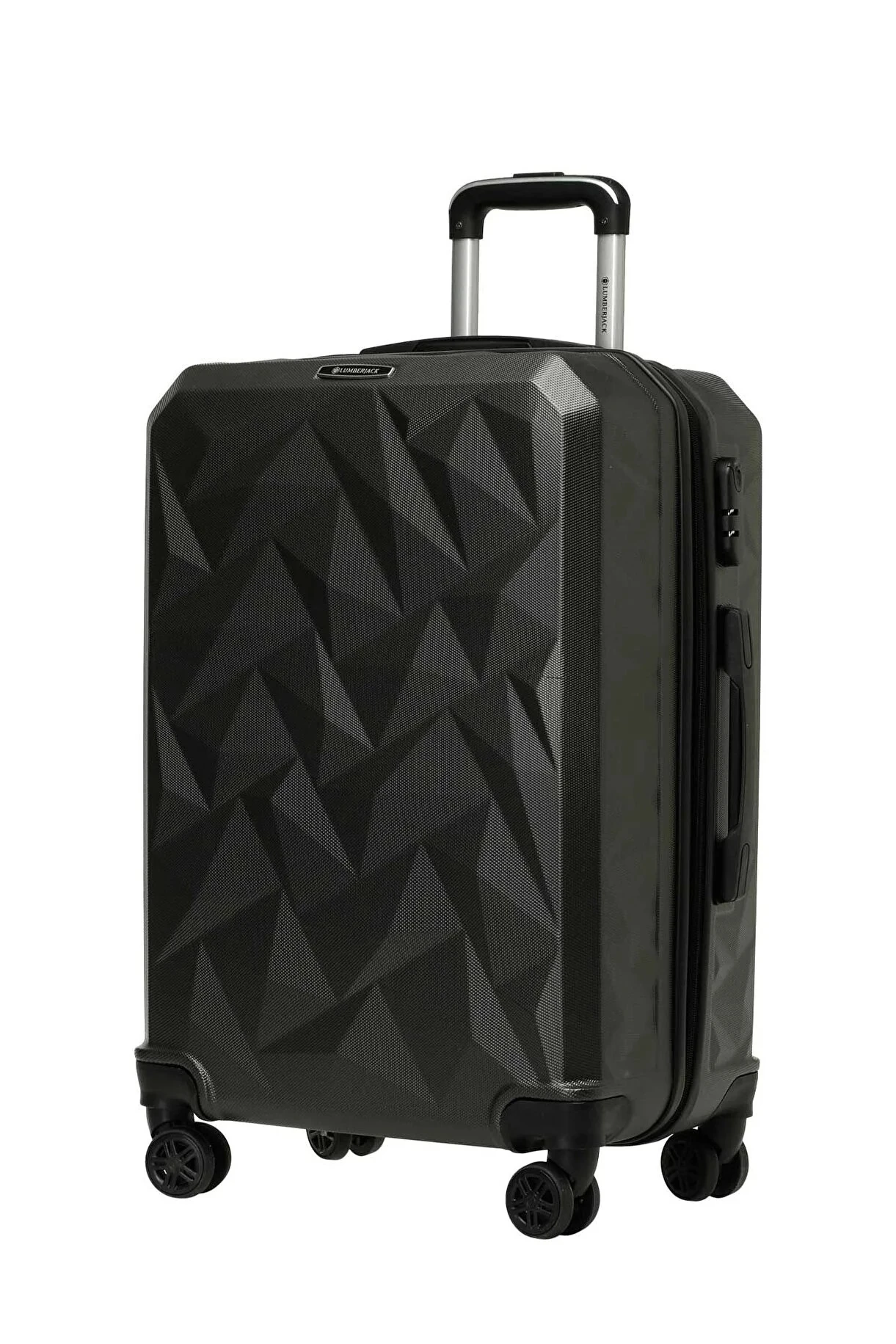 HEXAGON-B ABS 5PR Büyük Boy Antrasit Valiz