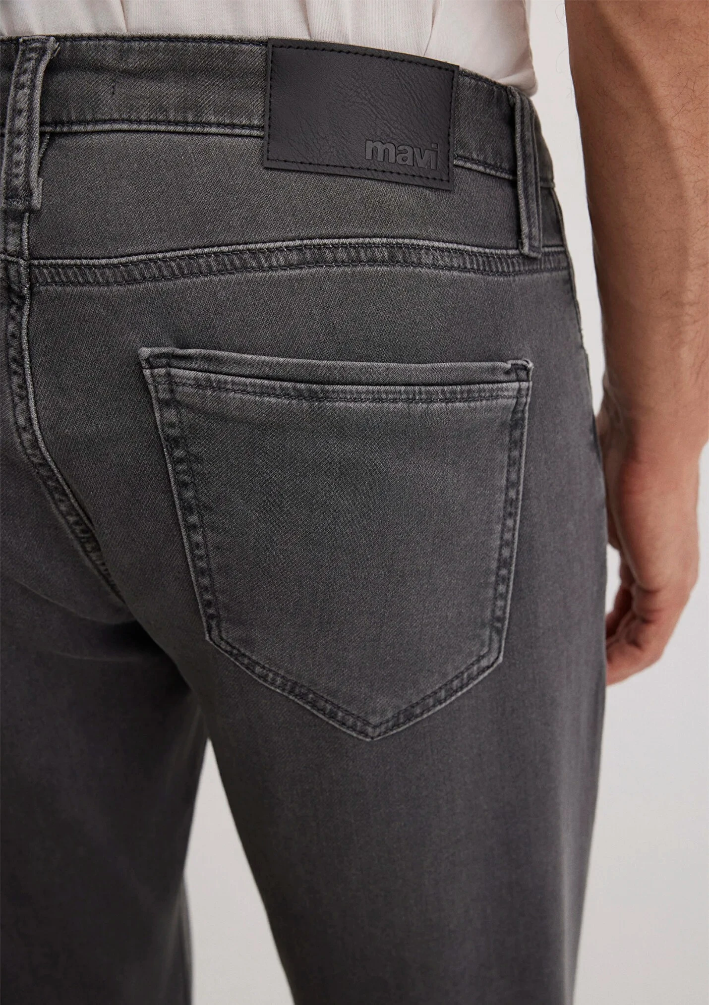 MARCUS Sporty Koyu Gri Smoke Erkek Jean Pantolon