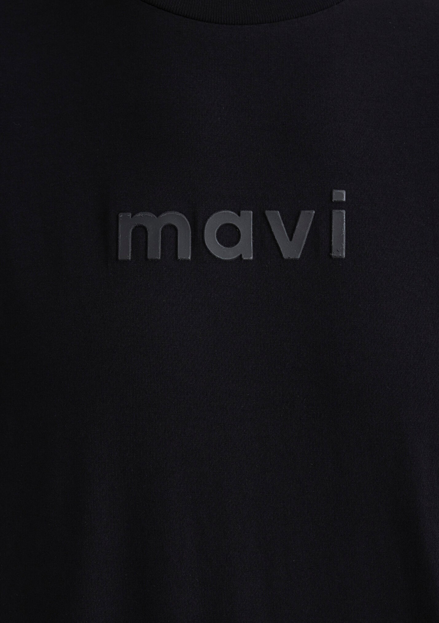 Mavi Baskılı Siyah Erkek Tişört 0612732-900