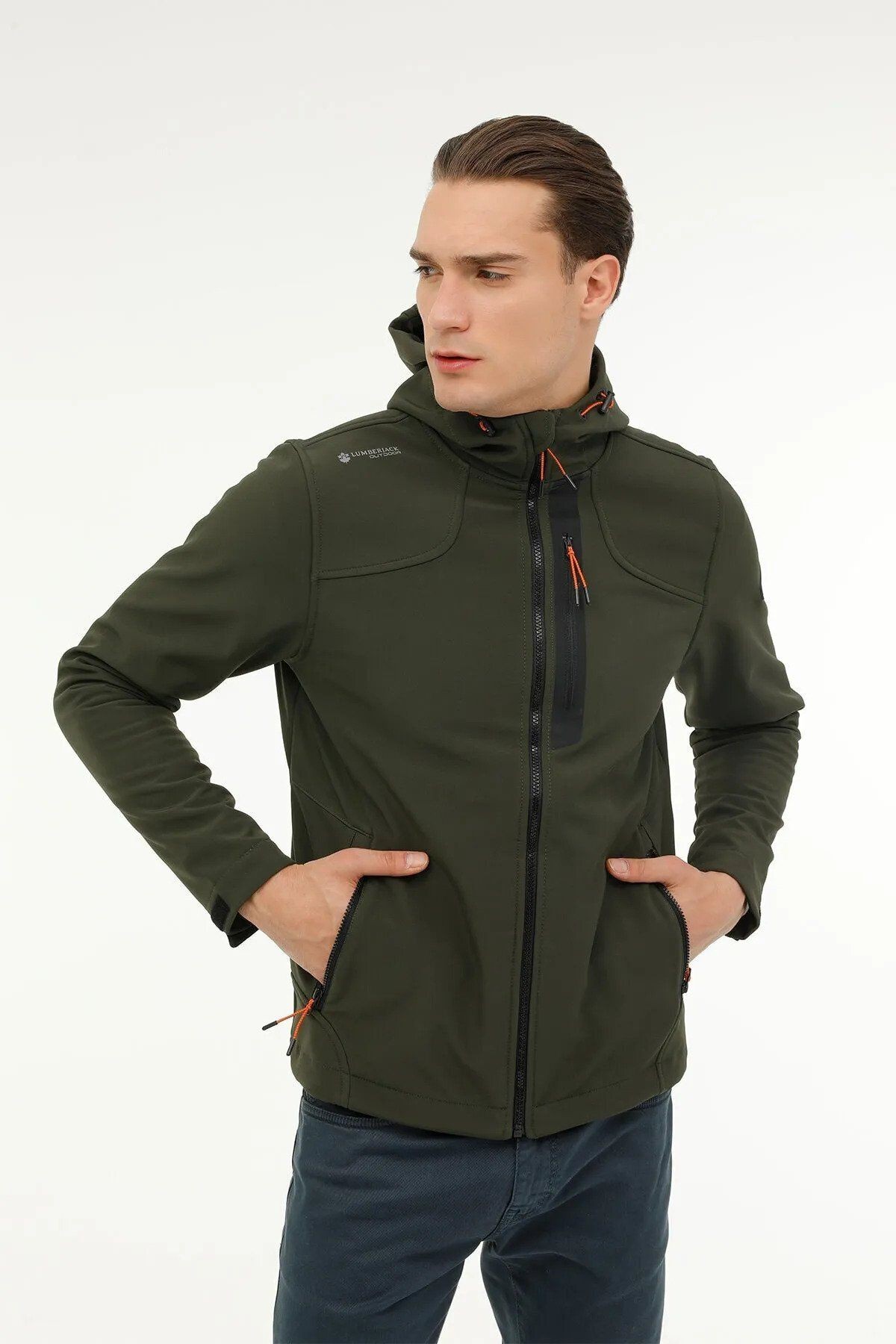 Lumberjack New Trend Softshell Haki Erkek Mont 10139867