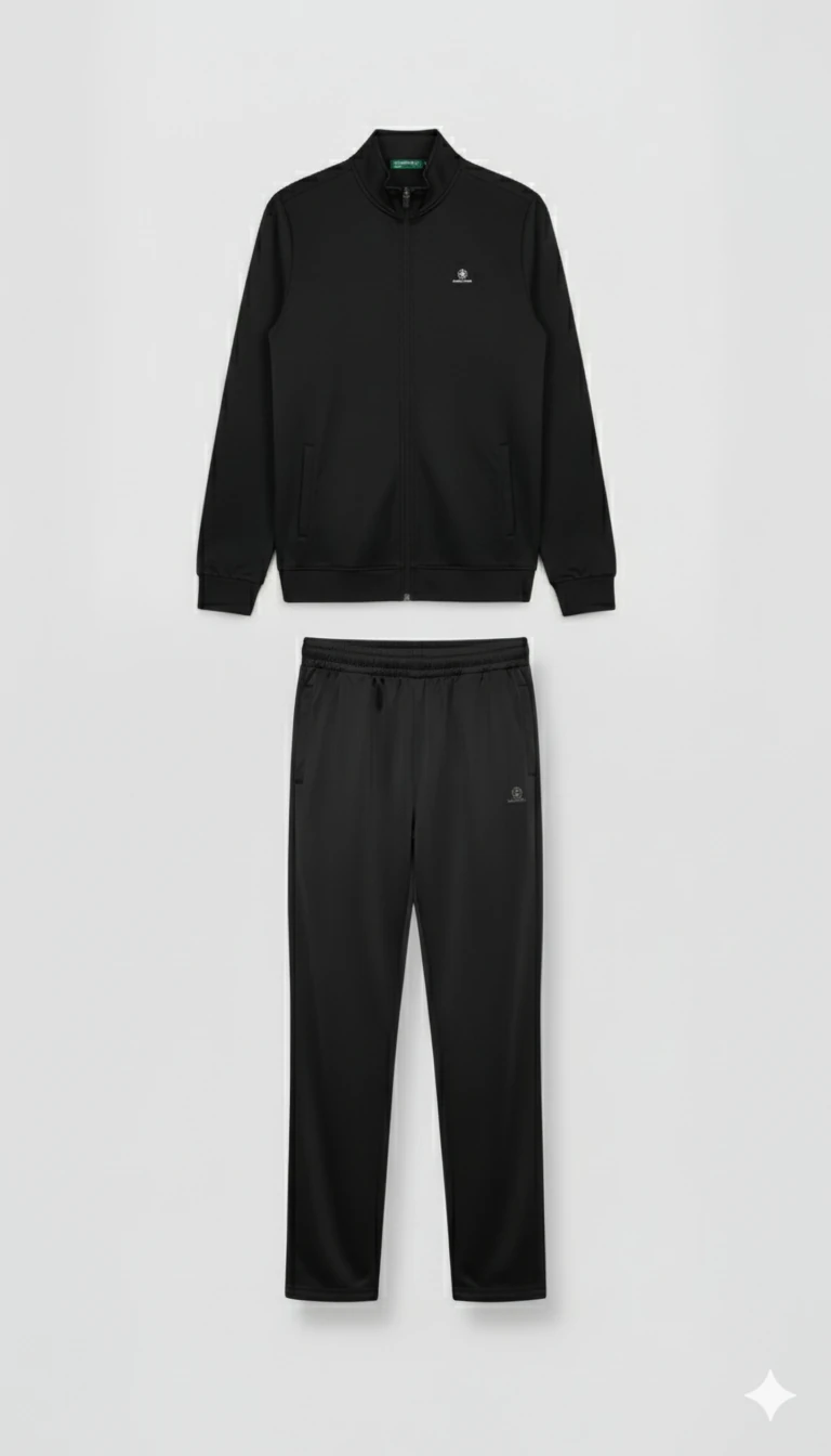 ALEX TSUIT 5PR Siyah Erkek Çocuk Eşofman Takımı