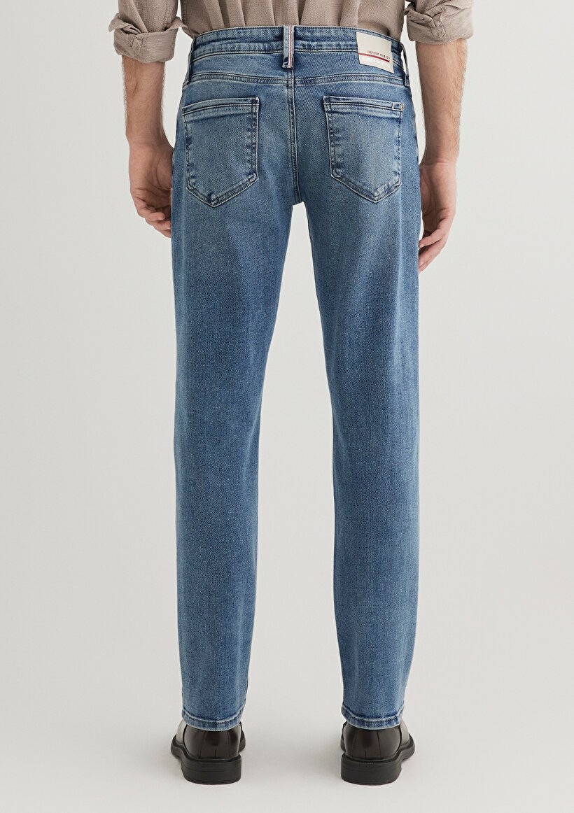 Marcus KRMZBYZ Mavi Premium Indigo Erkek Jean Pantolon 0035183704