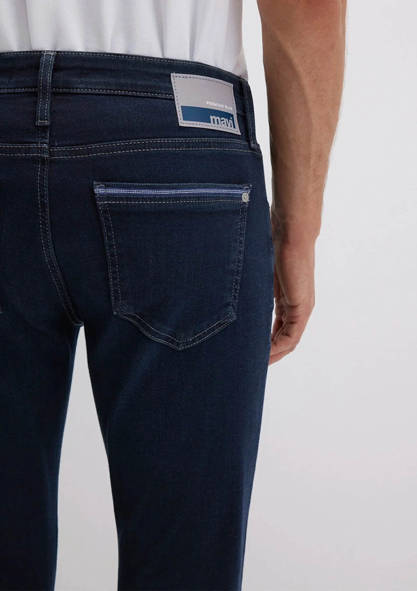 JAMES Premium Koyu Mürekkep Erkek Jean Pantolon