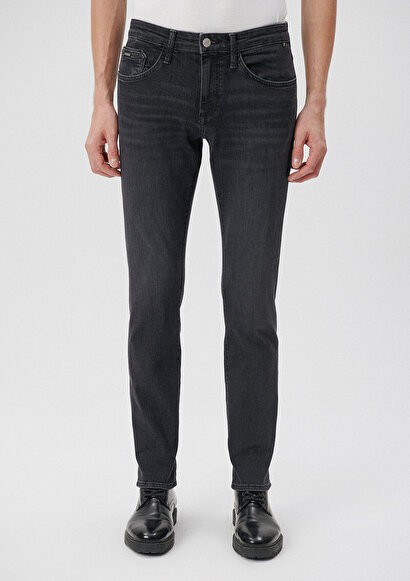 Mavi - MARCUS Dull Gri Lux Black Jean Pantolon 0035185830