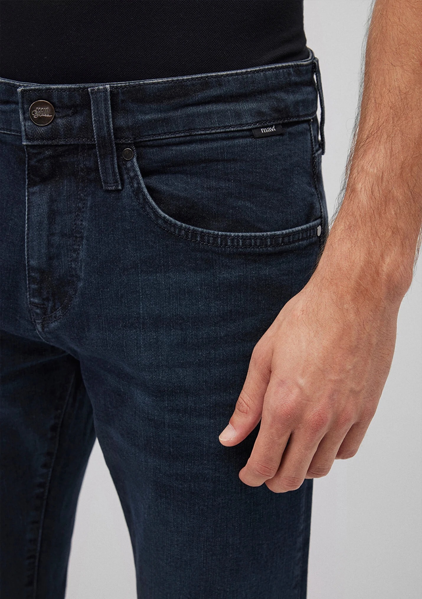 JAKE Lux Black Koyu Mavi Erkek Jean Pantolon