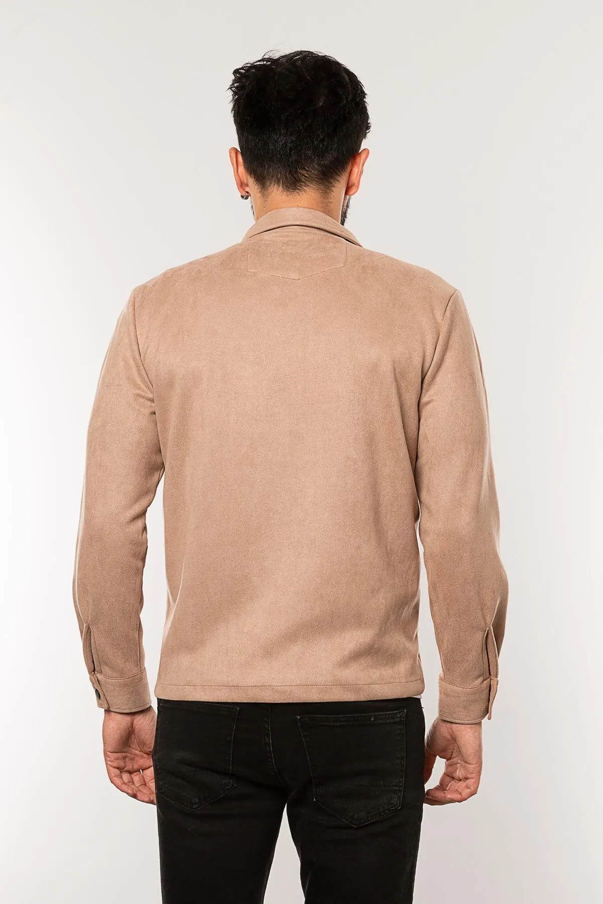 Erkek Süet Mevsimlik Ceket CAZ 2005