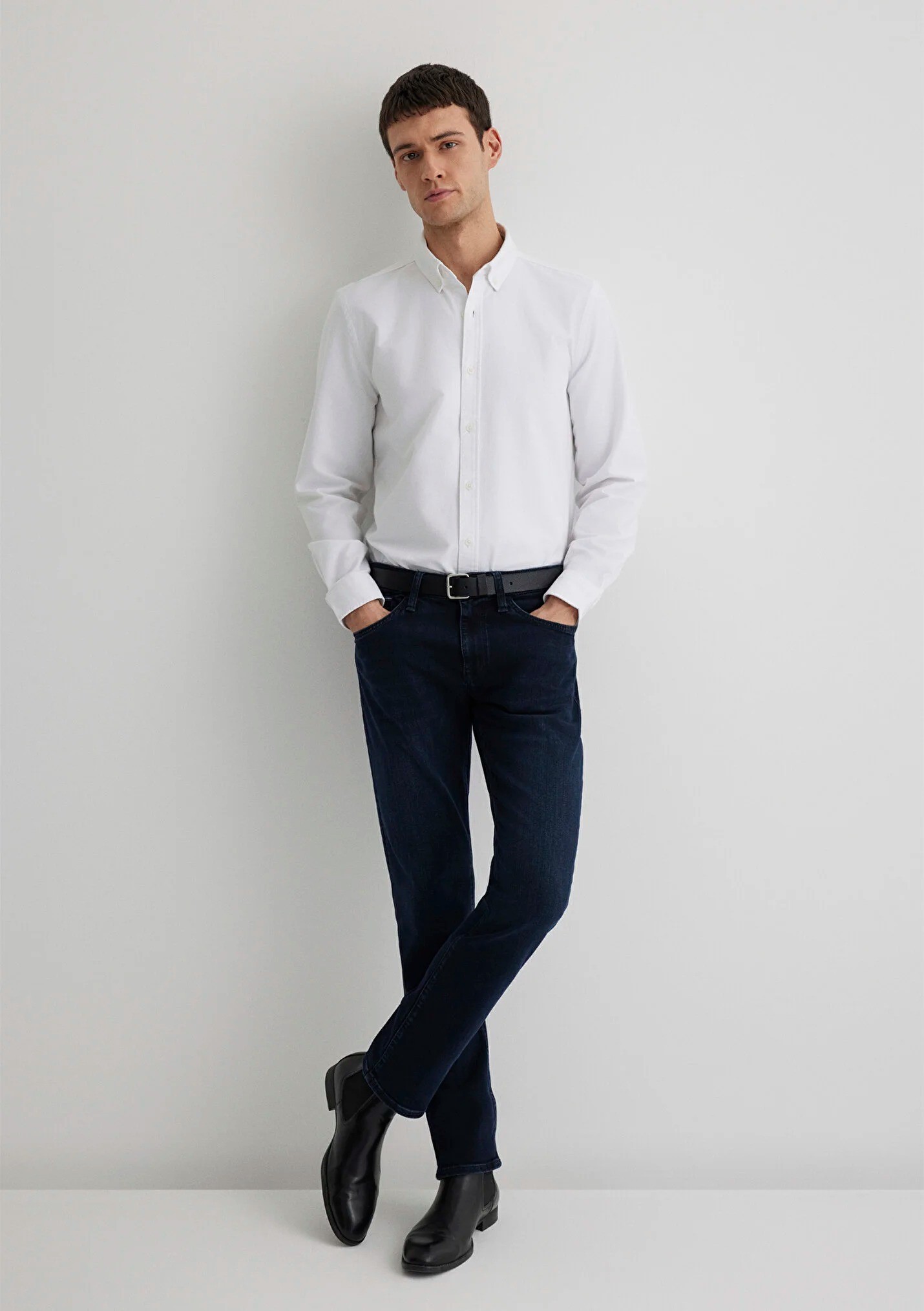 MARCUS Premium Blue Mürekkep Mavisi Erkek Jean Pantolon 0035187841