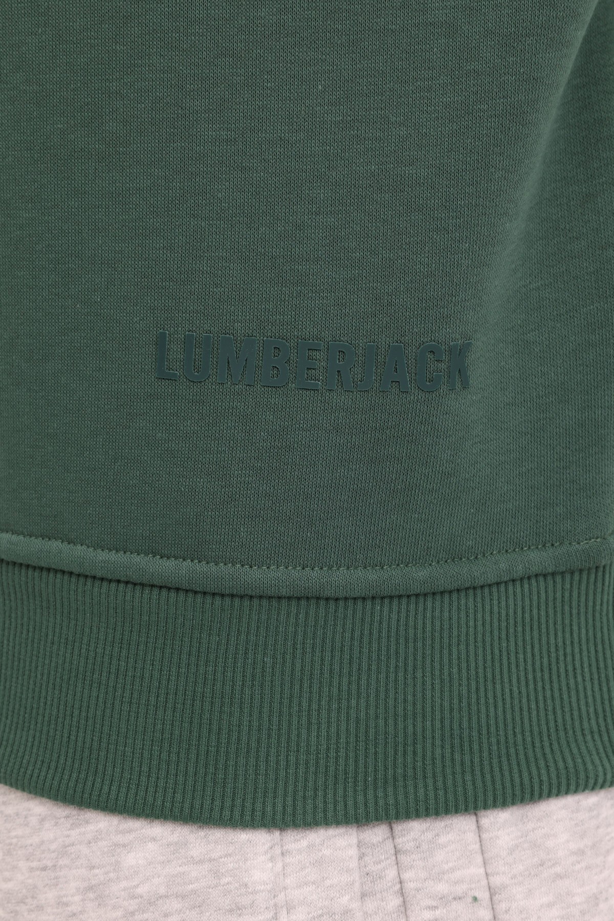 Lumberjack MB ROS 16HS108 4PR Yeşil Erkek Sweatshirt