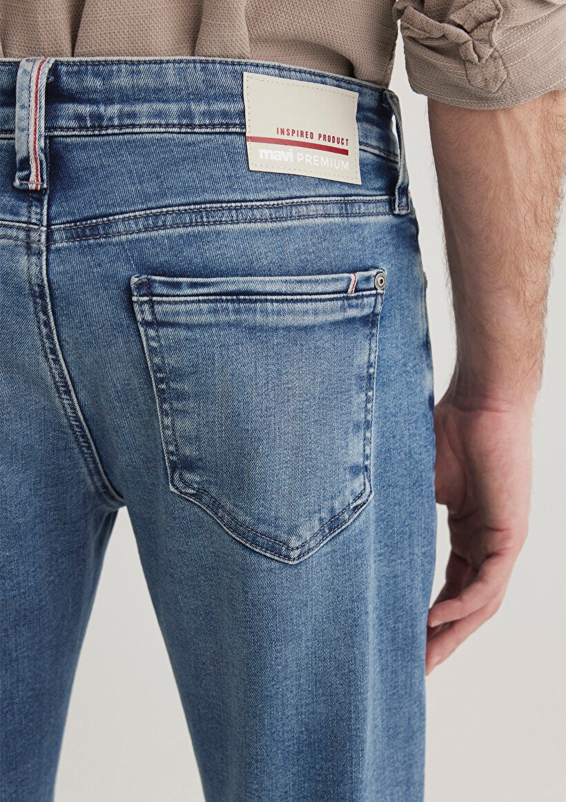 Marcus KRMZBYZ Mavi Premium Indigo Erkek Jean Pantolon 0035183704
