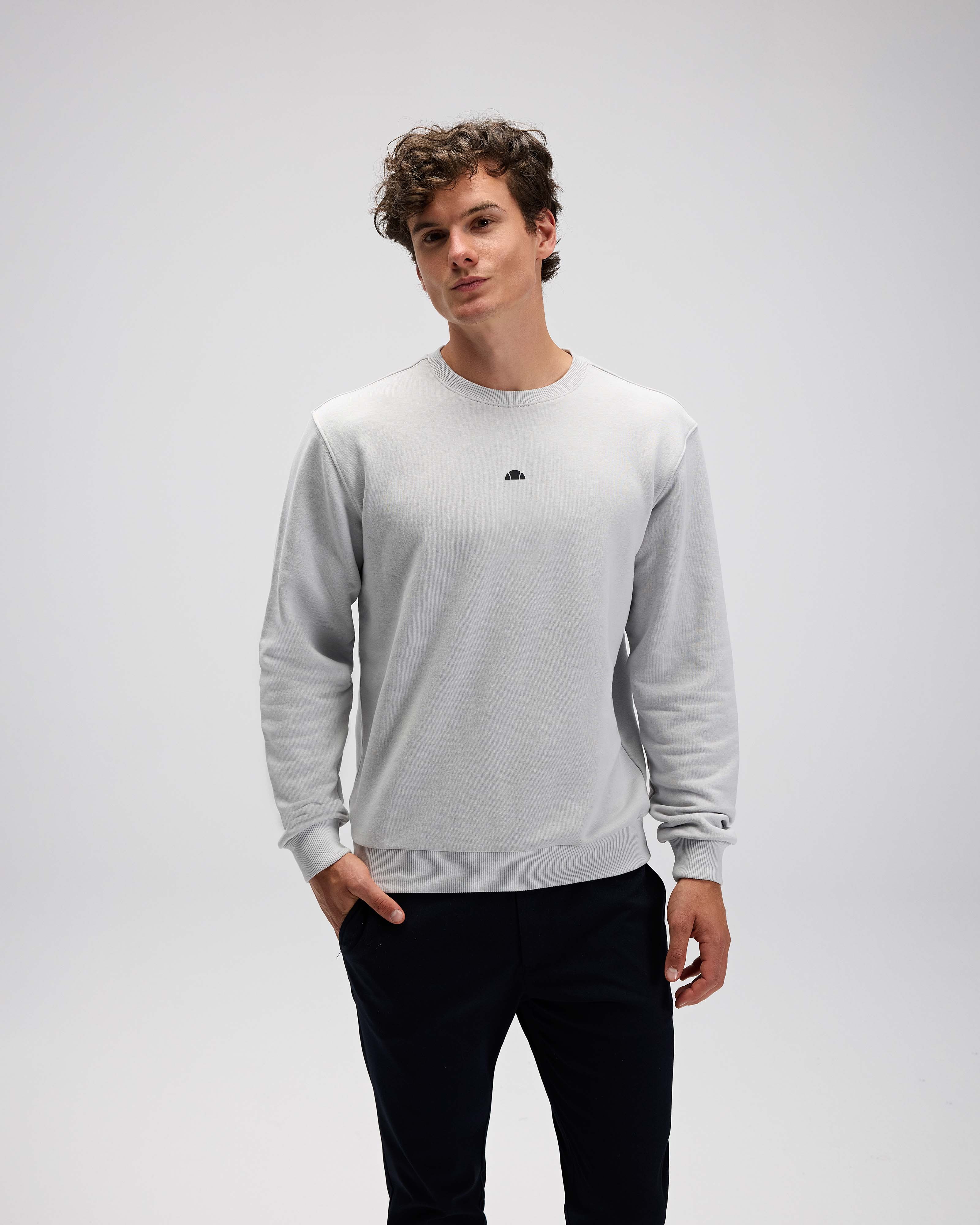 Gri Erkek Sweatshirt EM556-GI