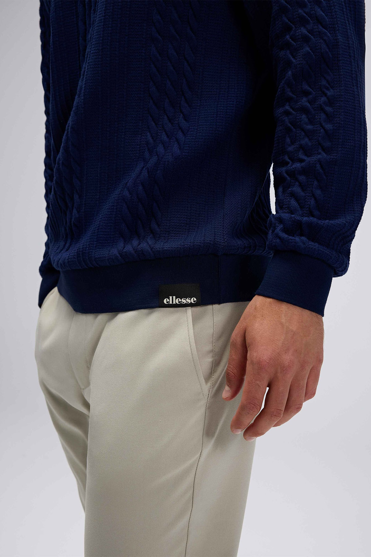 Erkek Lacivert Sweatshirt EM623-NV