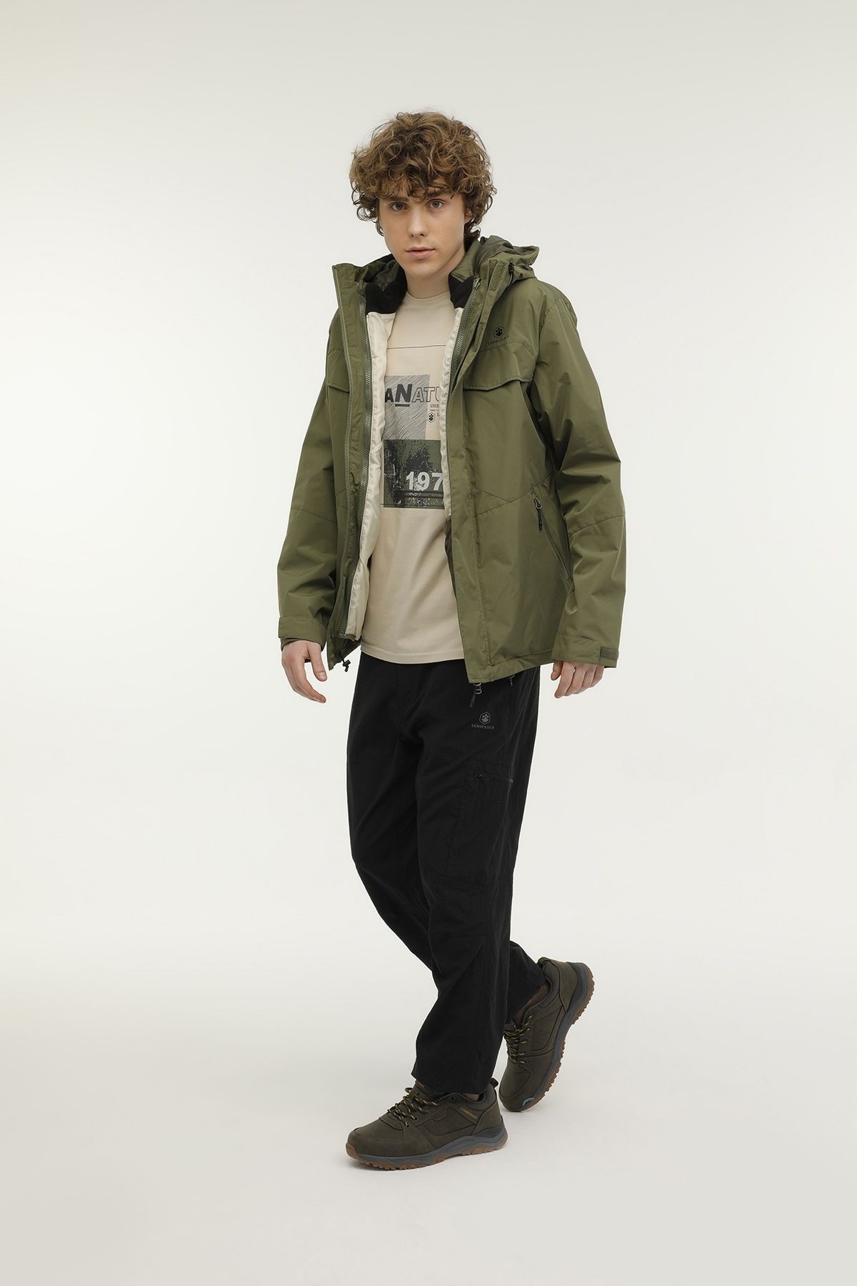 Lumberjack Ml Prime Coat Erkek Haki Mont