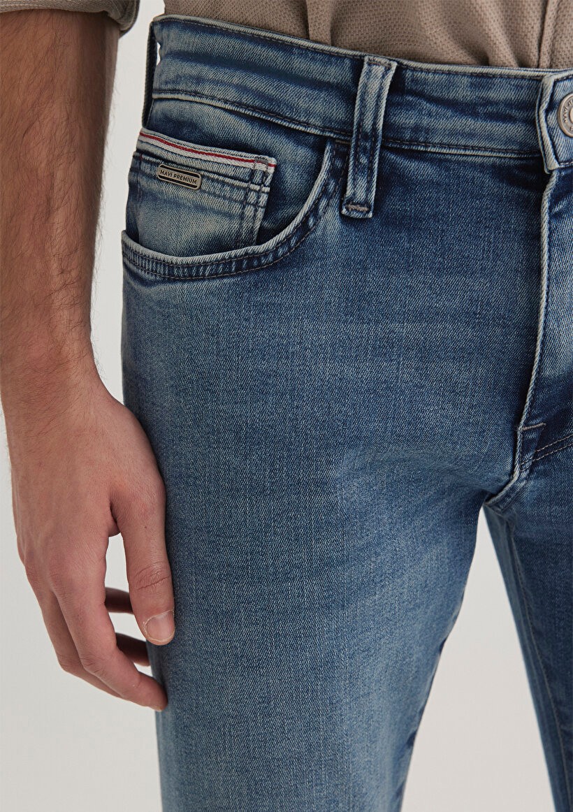 Marcus KRMZBYZ Mavi Premium Indigo Erkek Jean Pantolon 0035183704