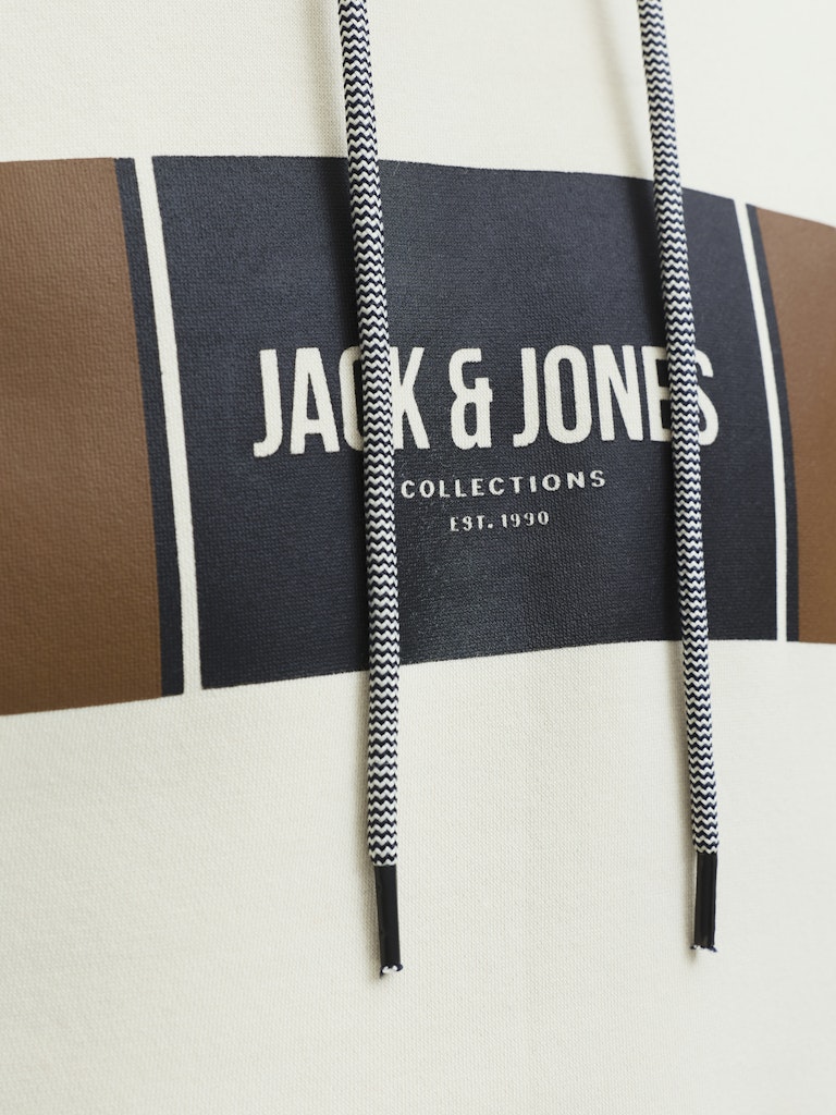 HAYATO Erkek Bej Hoodie