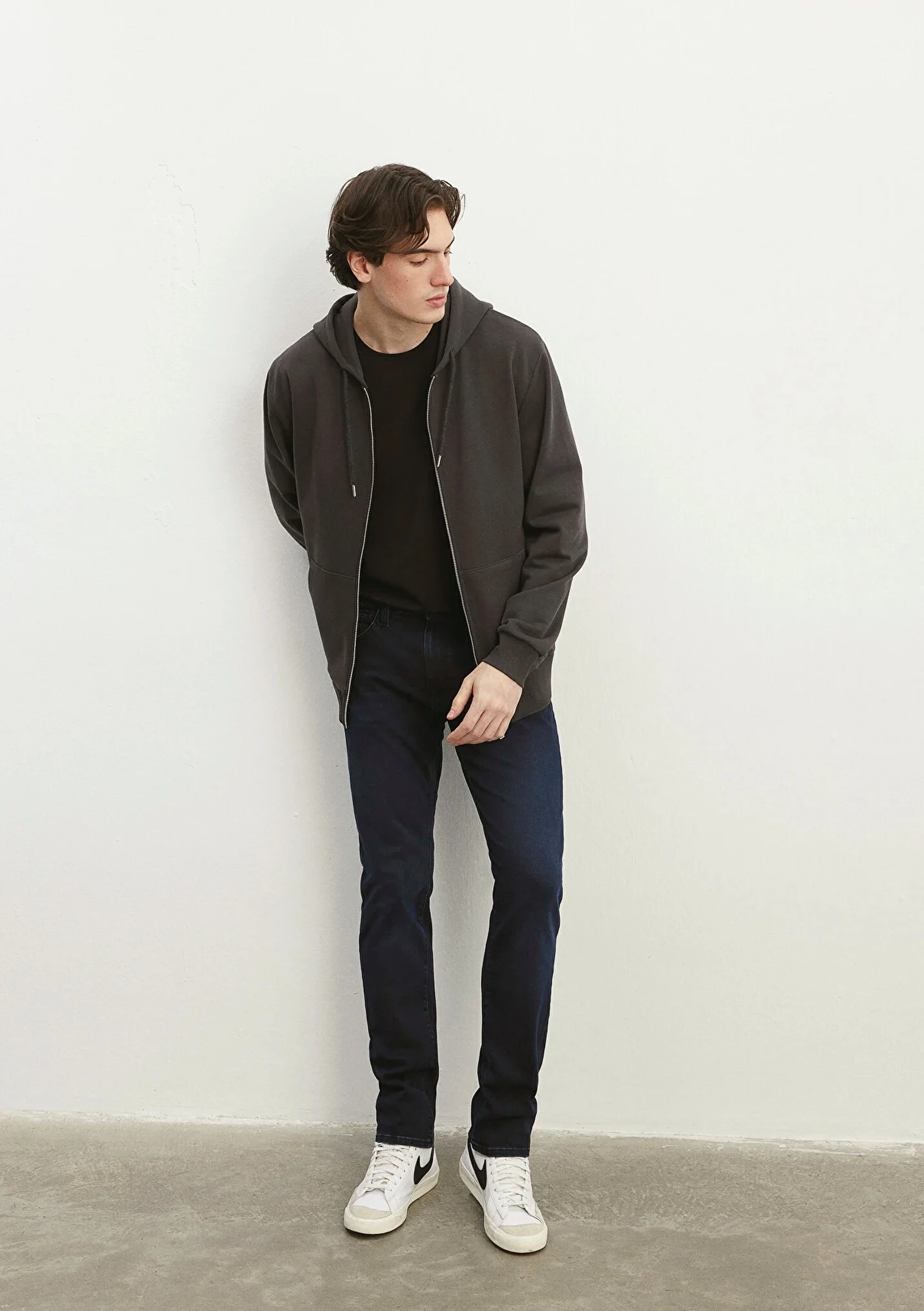 Marcus Pro Sport Mürekkep Mavi Erkek Jean Pantolon