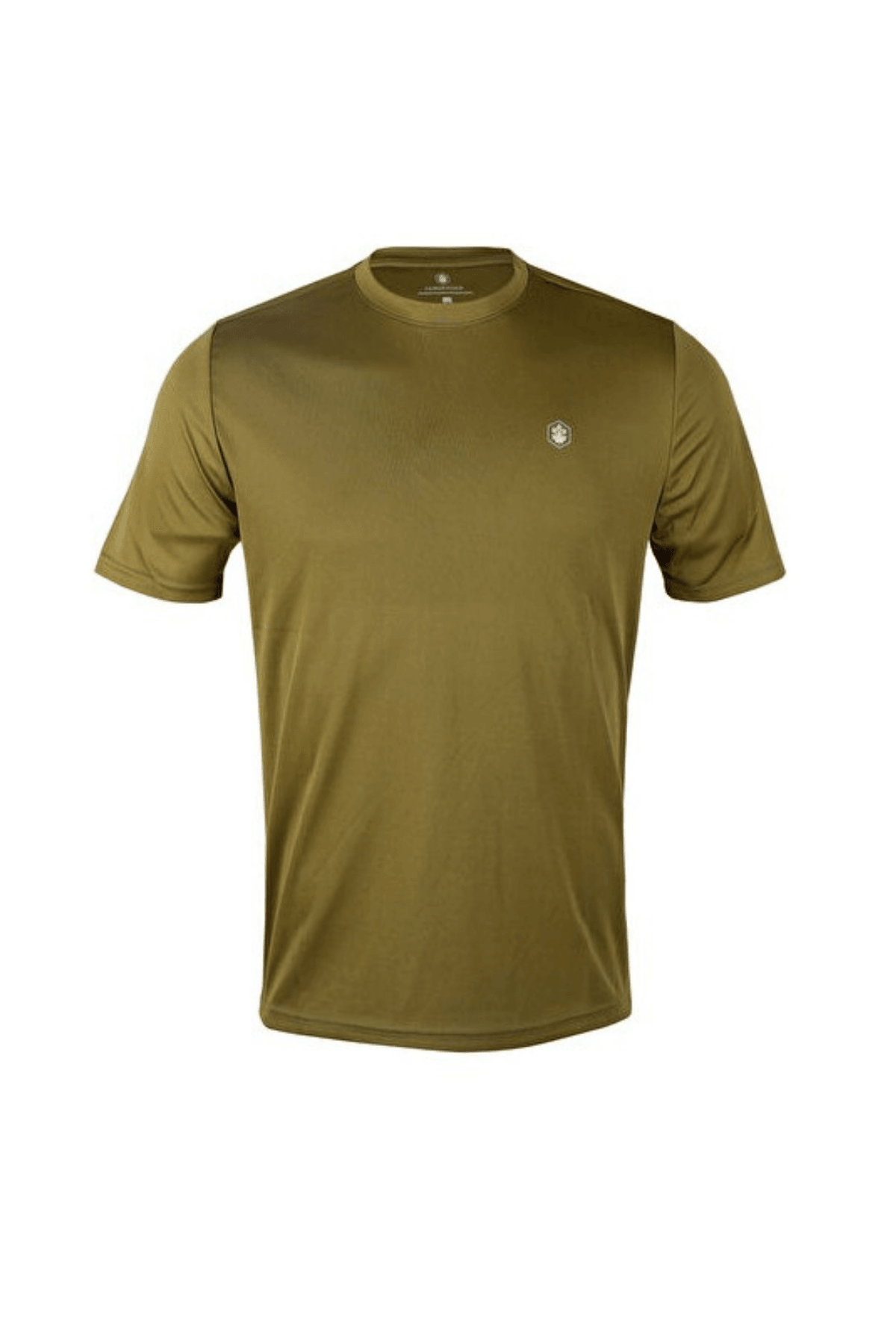 Lumberjack MB CT100 PES C T-SH 5FX Haki Erkek Kısa Kol T-Shirt
