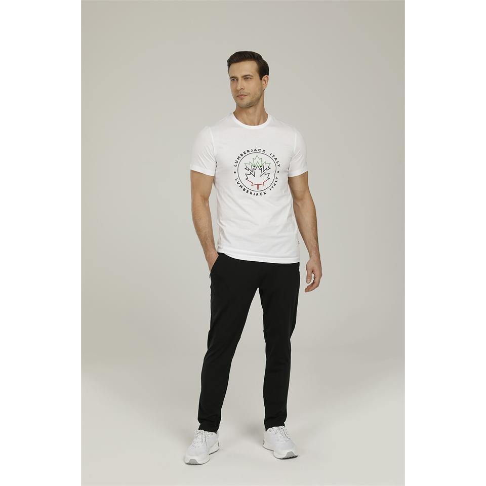 Lumberjack Ct1160 Renato Slogan Eşofman Alt Track Pants Erkek