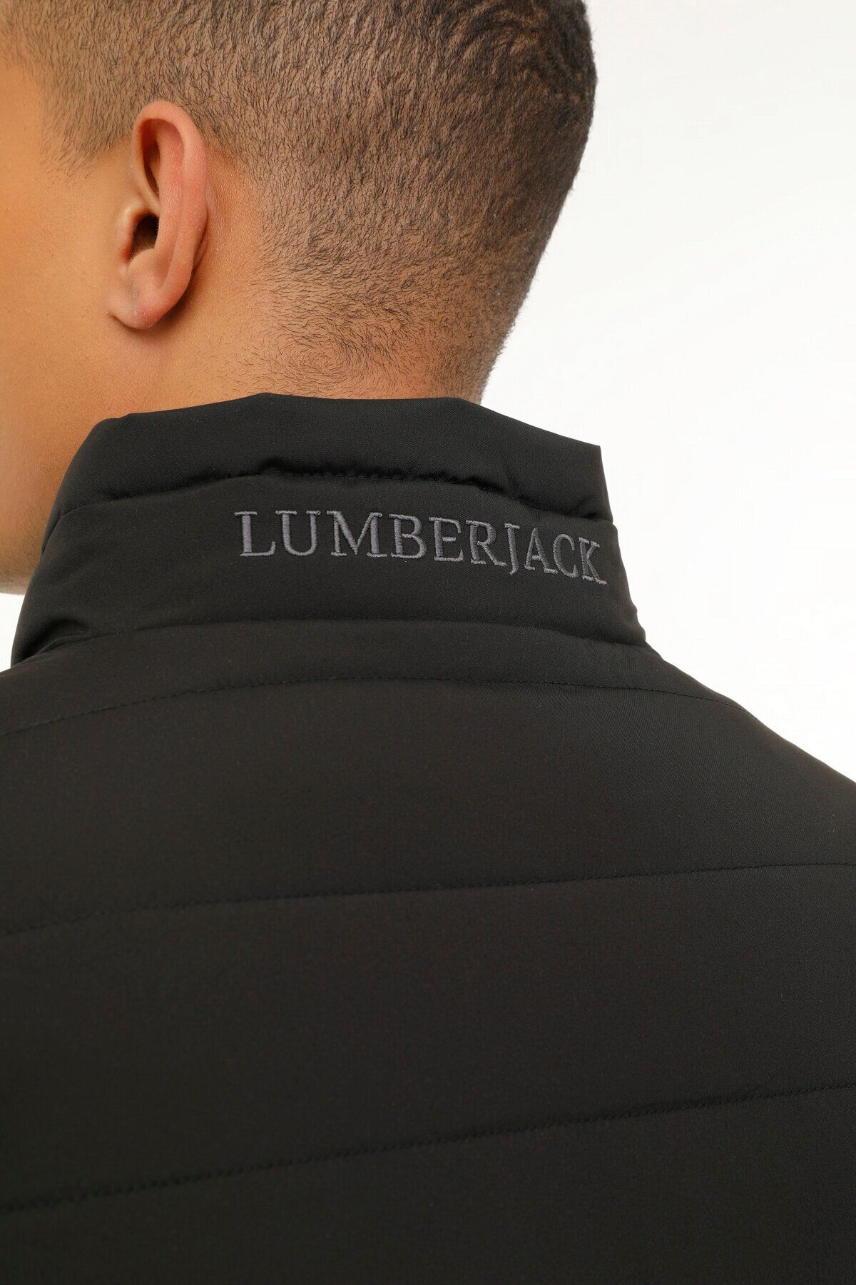 Lumberjack ML BALOG 1LE-97 3PR Siyah Çift Taraflı Erkek Mont