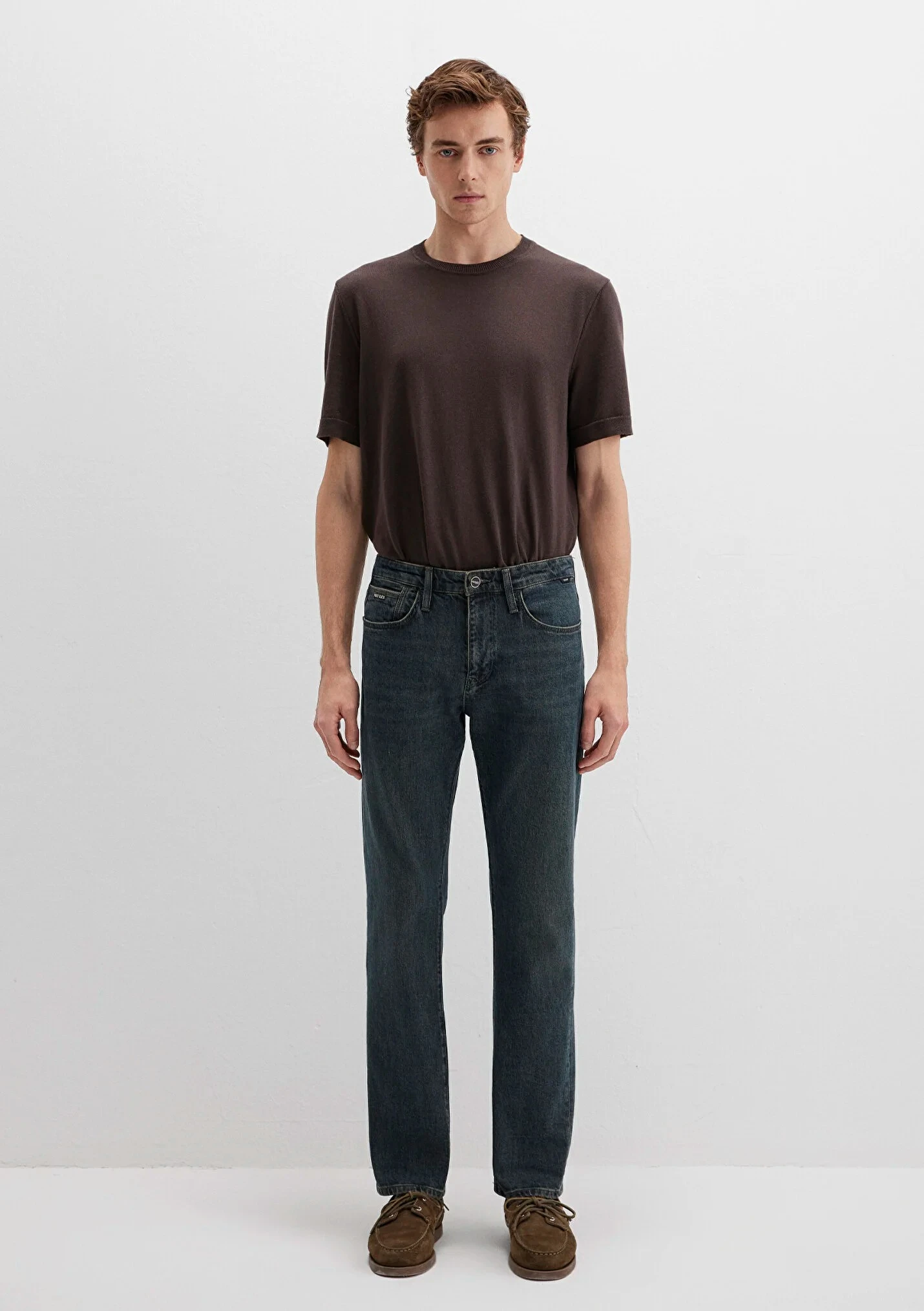 HUNTER Mavi Black Vintage Koyu Mavi Erkek Jean Pantolon