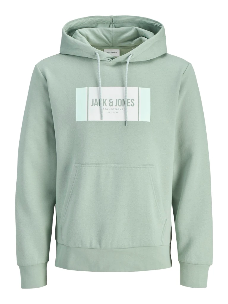 HAYATO Erkek Yeşil Hoodie