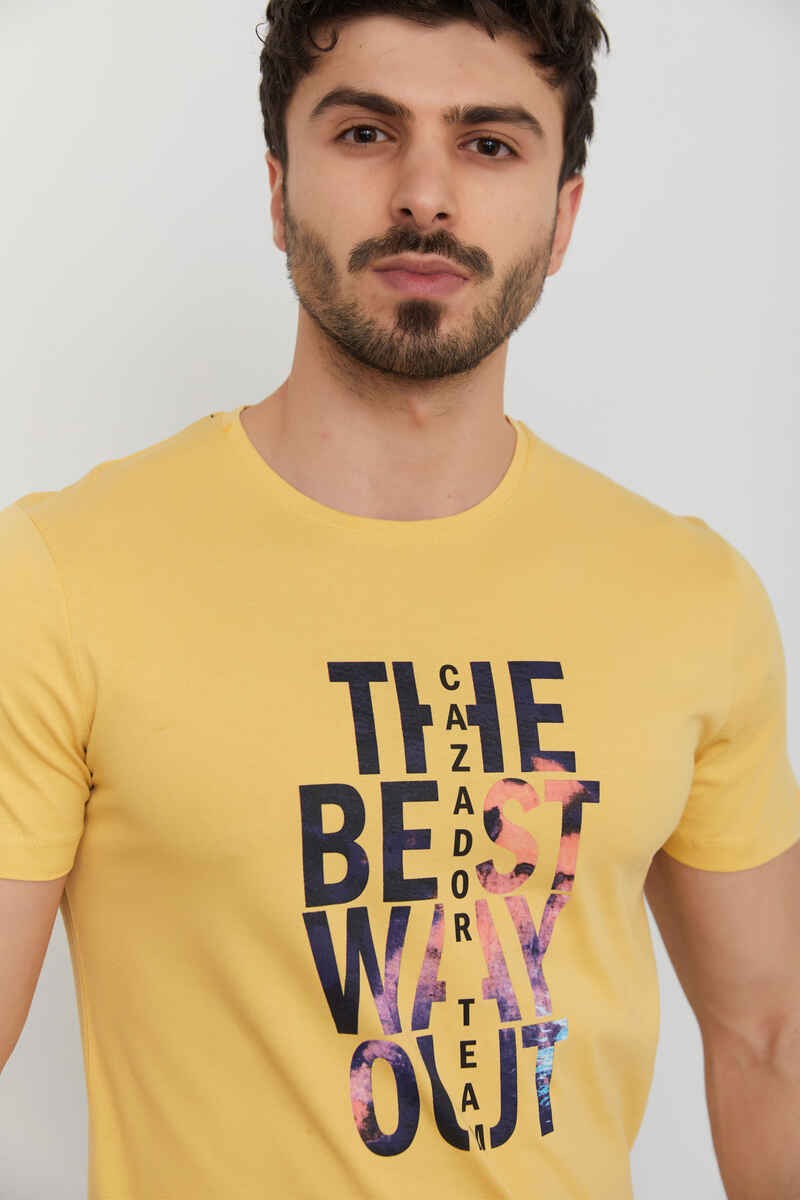 Cazador CAZ 4132 BİSİKLET YAKA T-SHIRT