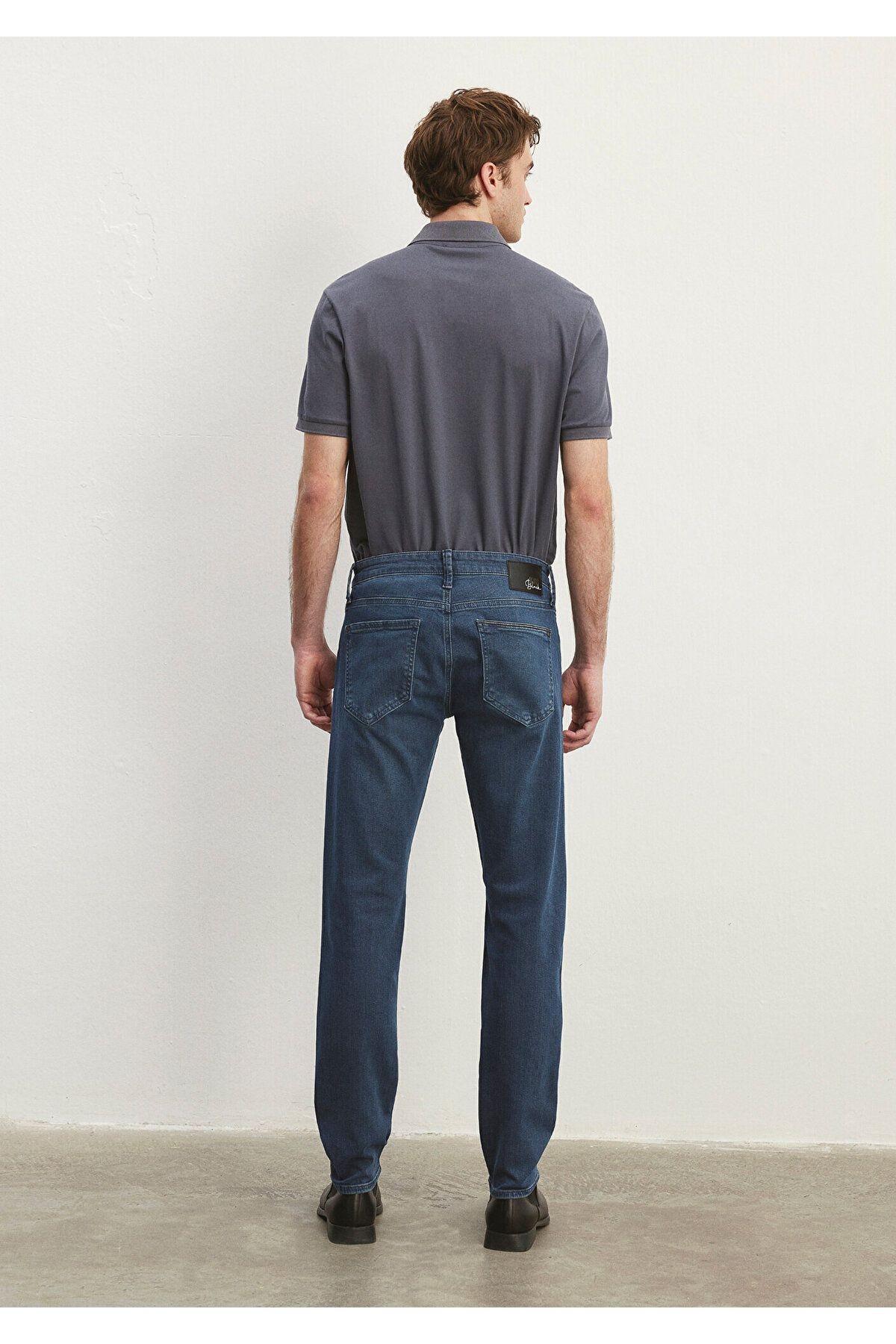 Jake Lux Black Vintage Indıgo Mavi Jean Pantolon 0042286546