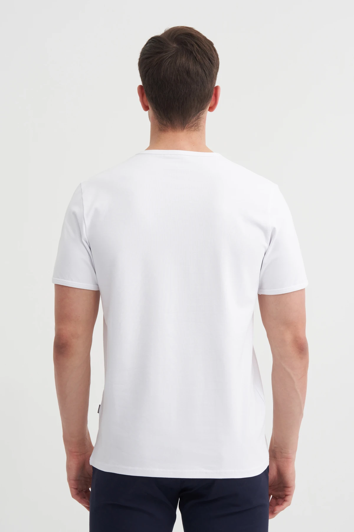 CAZ 4619 V Yaka Basic Erkek Tişört