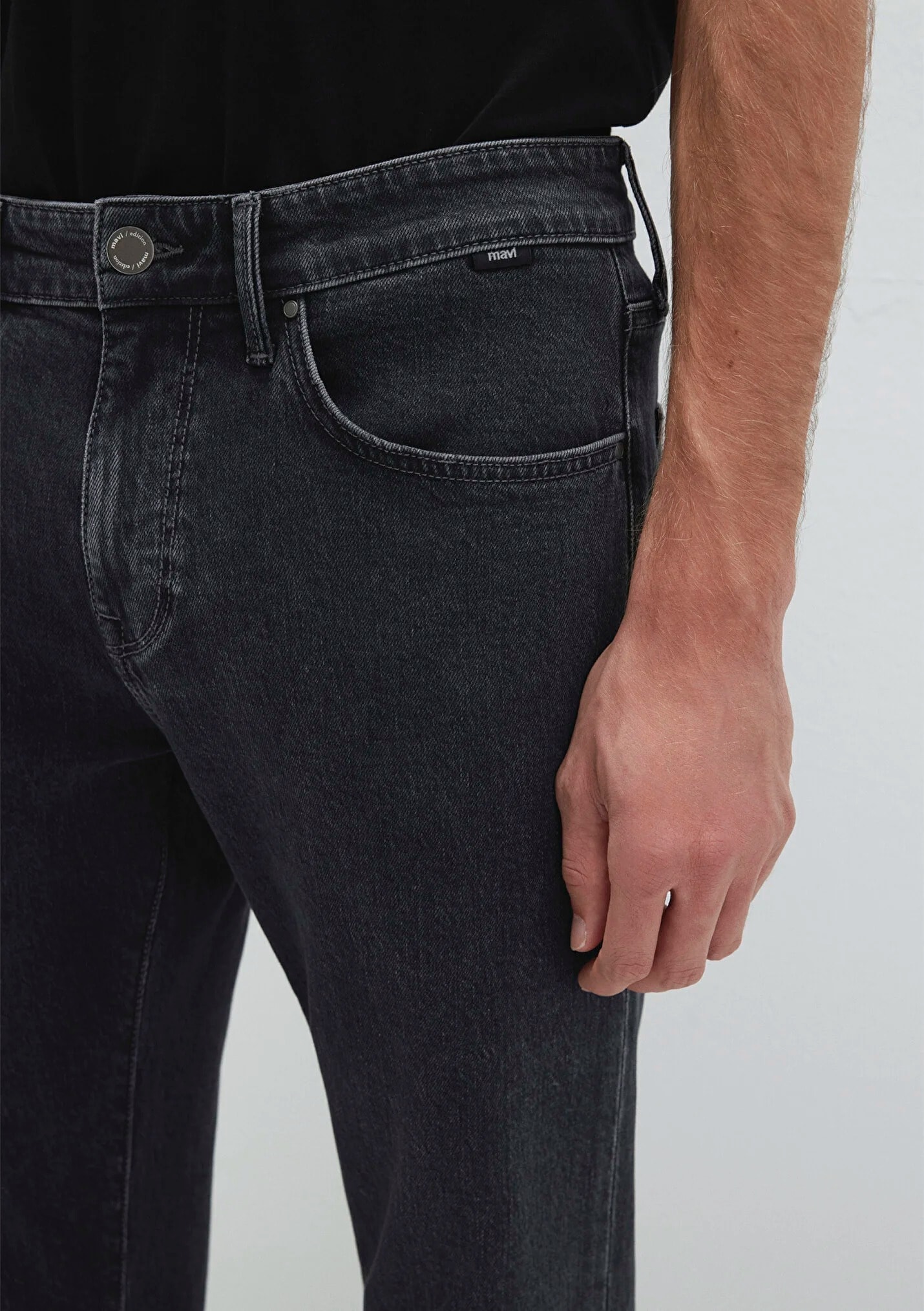 JAKE Edition Antrasit Smoke Jean Erkek Pantolon