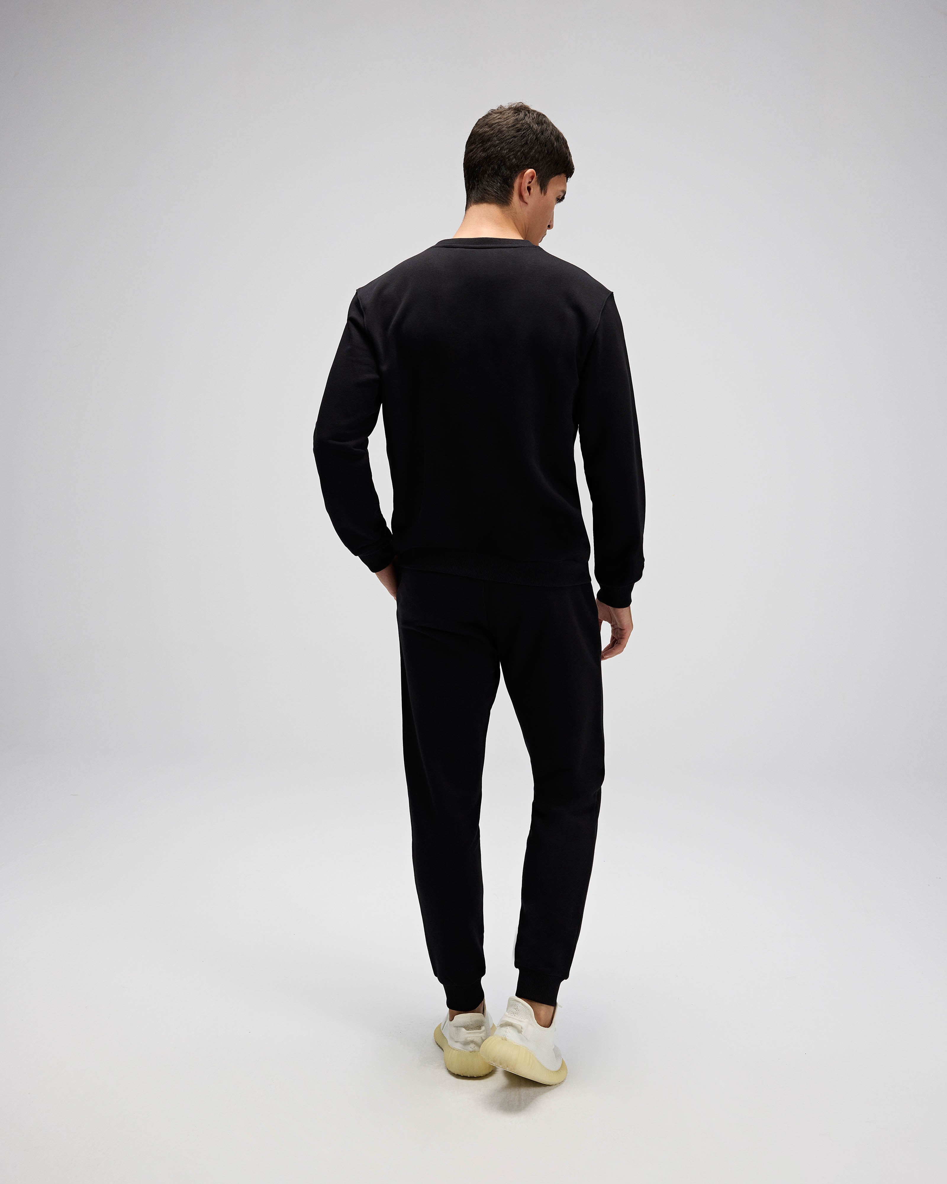 Siyah Erkek Sweatshirt EM556-BK