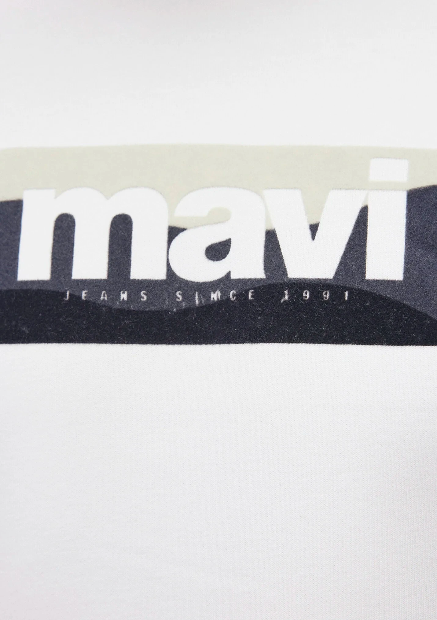 Beyaz Erkek Sweatshirt