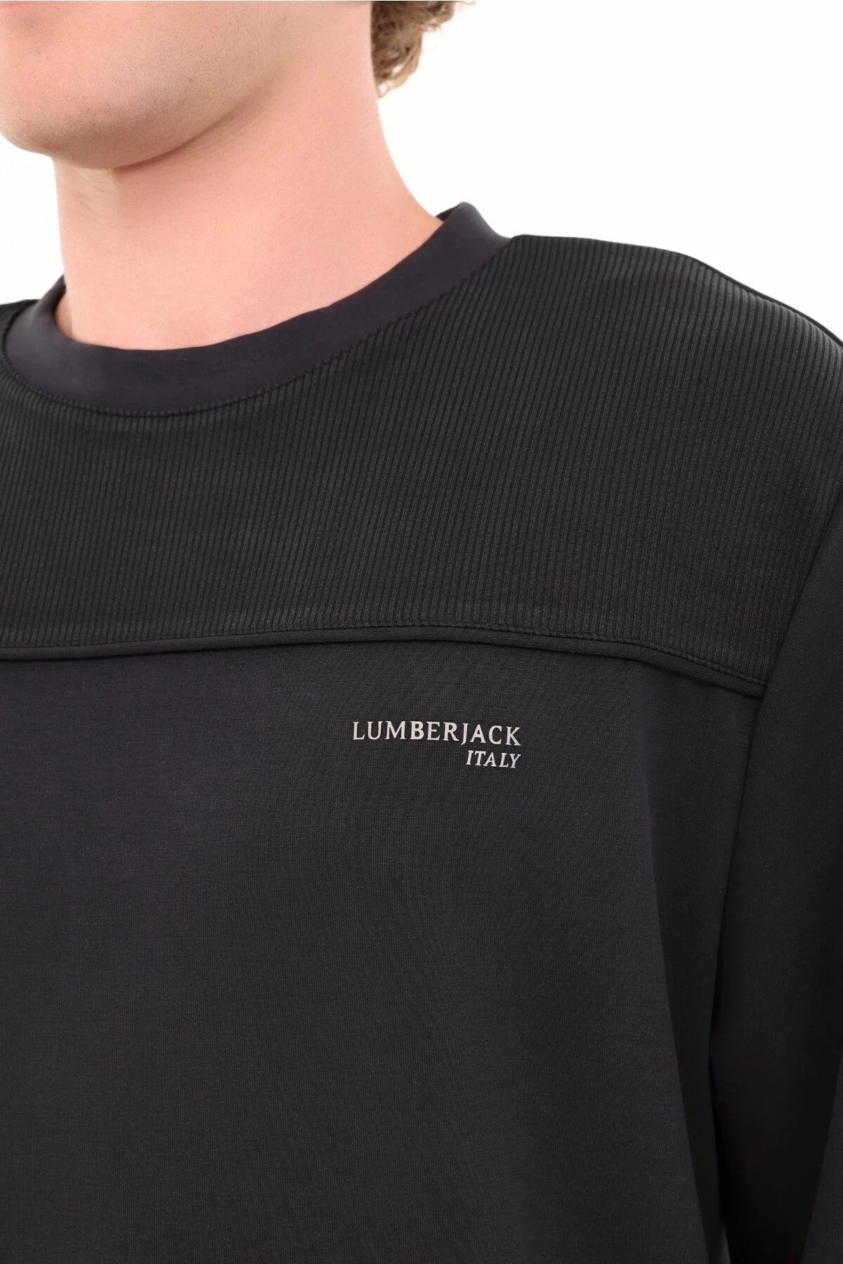 ML UROS 16ITL817 5PR Siyah Erkek Sweatshirt