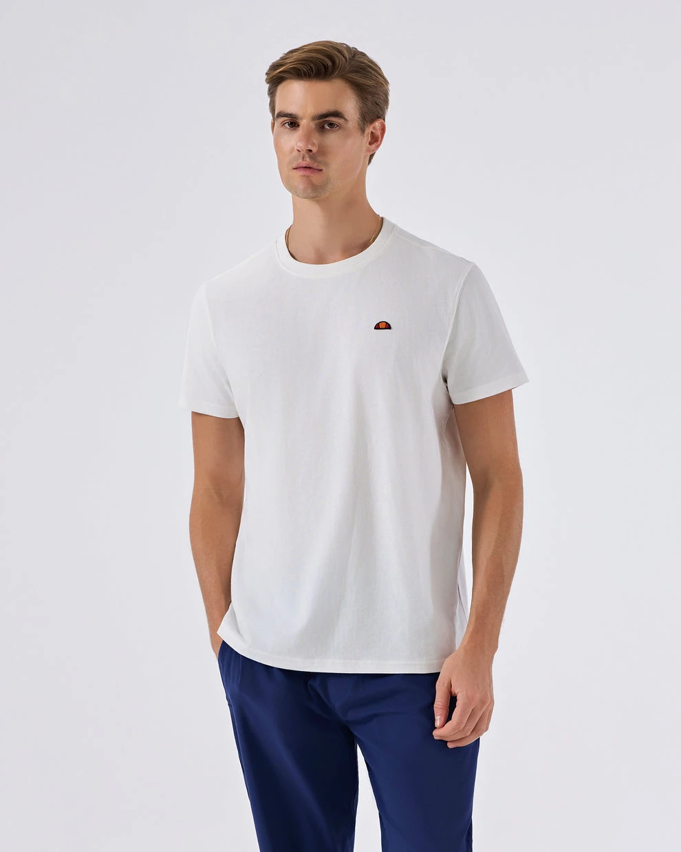ELLESSE Erkek Beyaz Tişört 6SM5069-OF - UppStairs