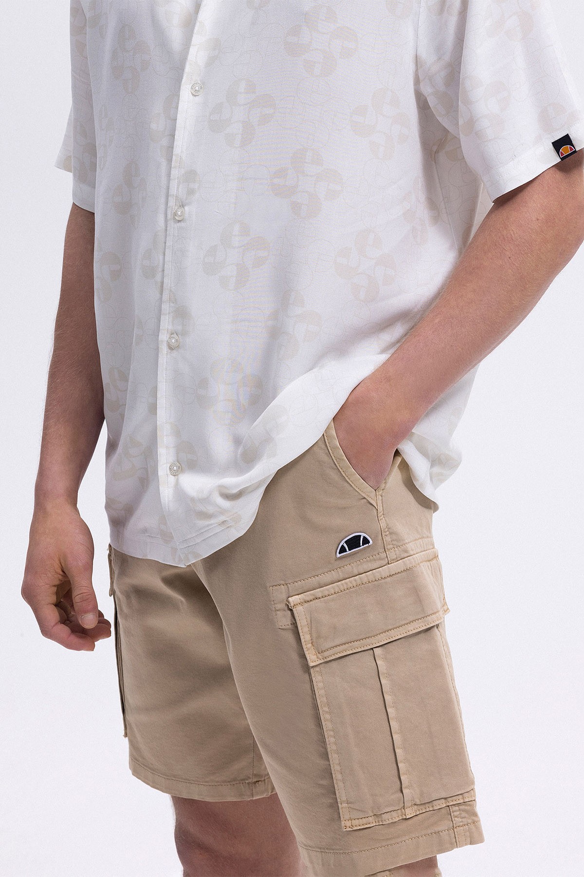 Ellesse Erkek Bej Kargo Şort EM471-BG