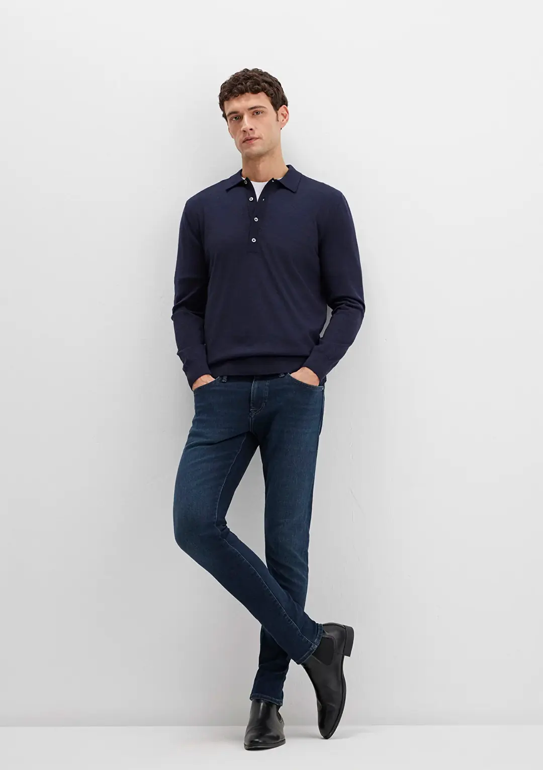 MAVİ JAMES Lux Black Koyu Mavi Erkek Jean Pantolon - UppStairs