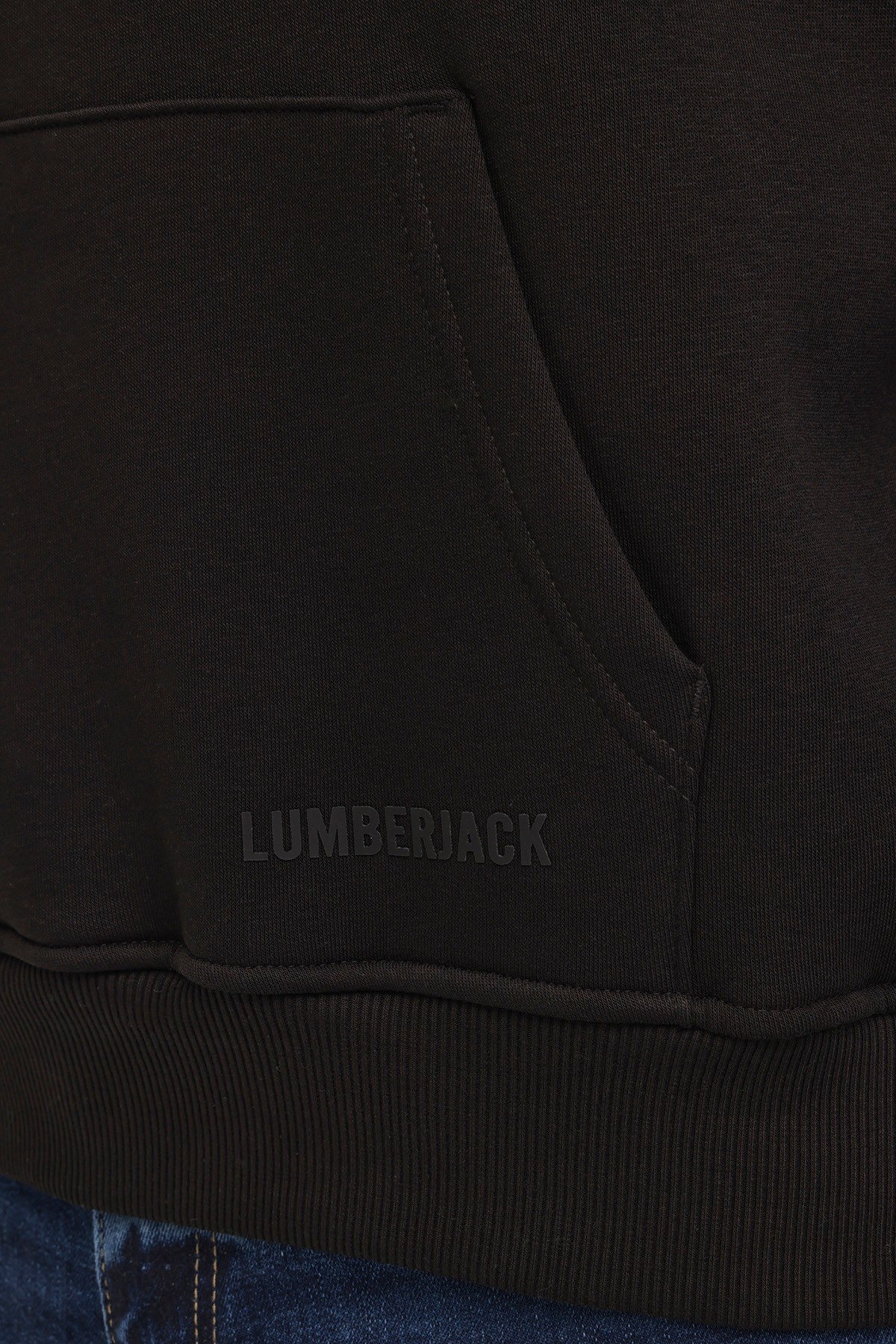 Lumberjack MB ROS 17HS109 4PR Siyah Erkek Sweatshirt