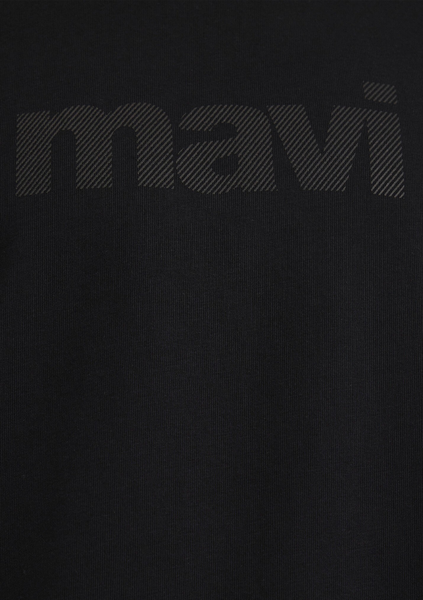 Mavi Logo Baskılı Siyah Erkek Tişört 0611807-900