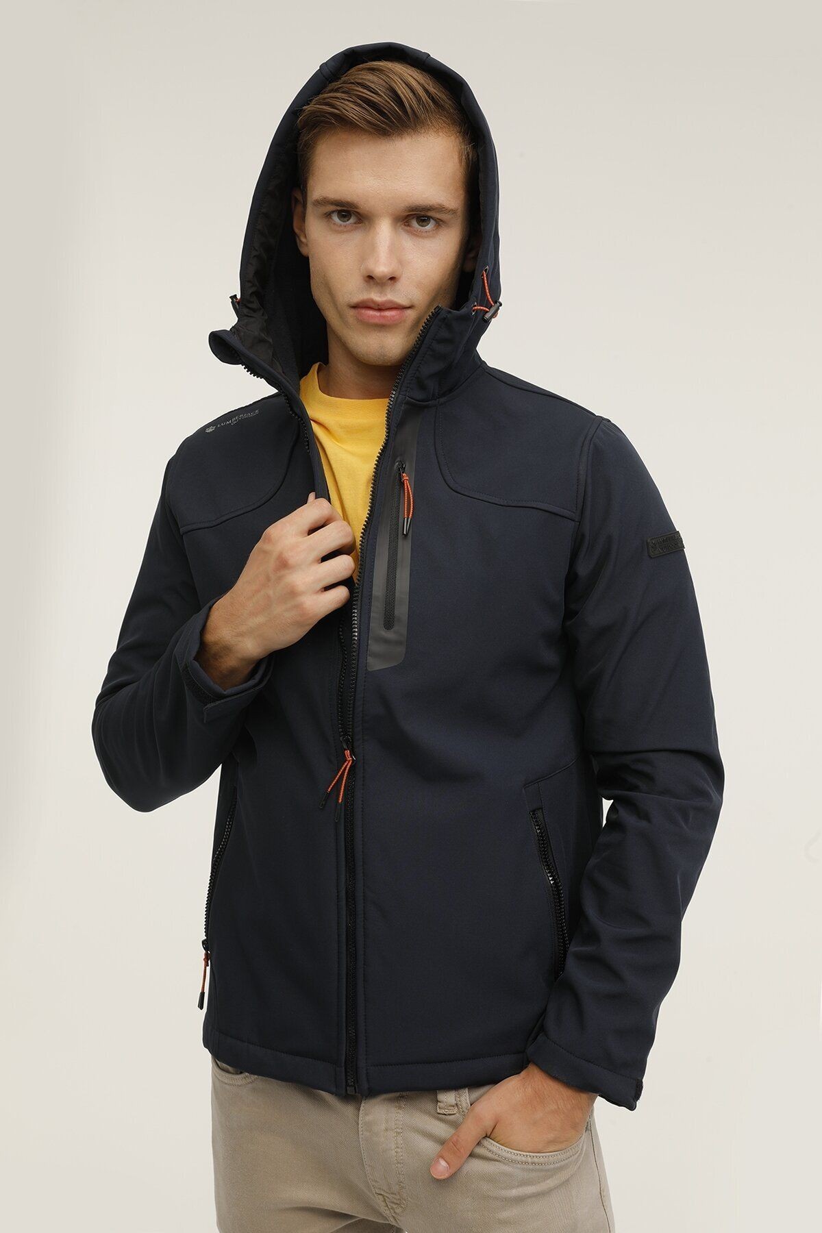 Lumberjack New Trend Softshell Erkek Lacivert Mont 101401478