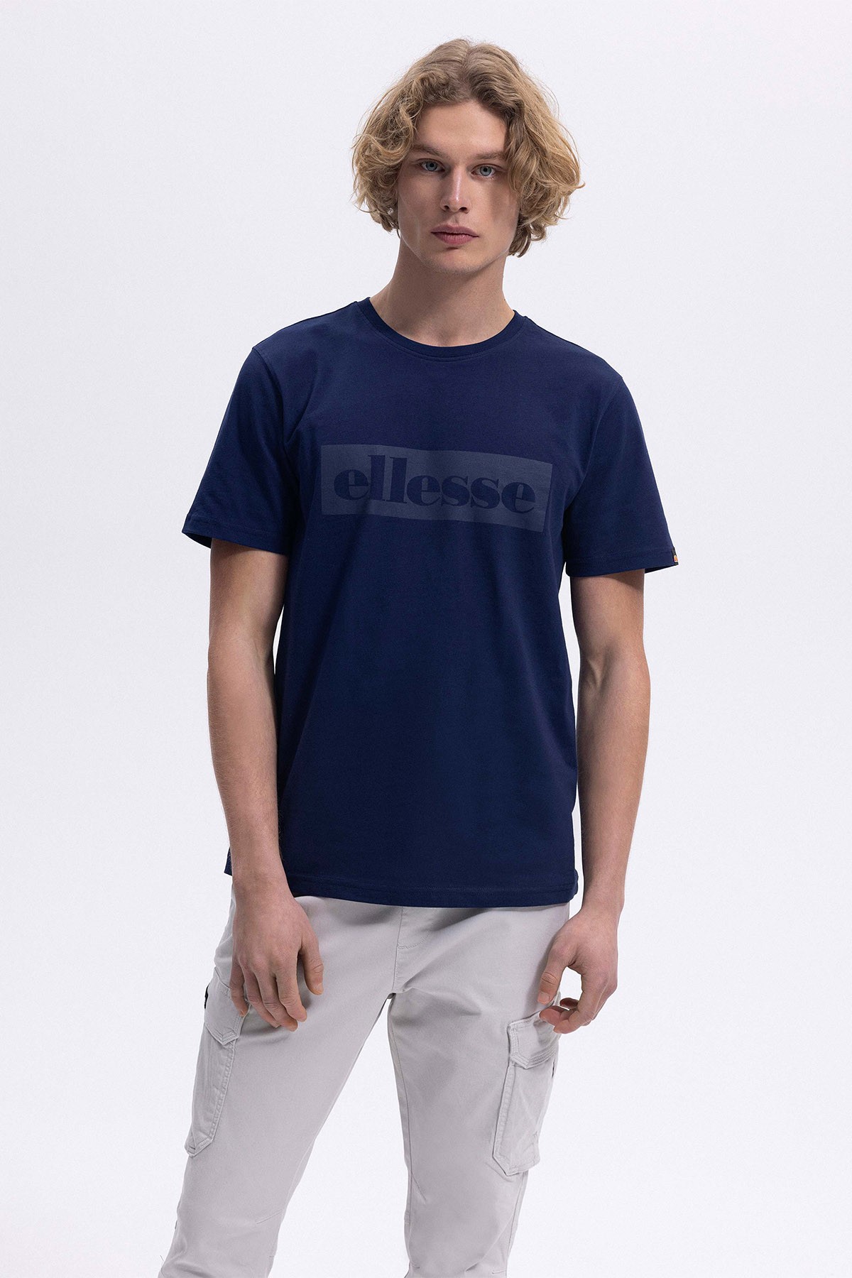 Ellesse Erkek Lacivert Tişört EM589-NV