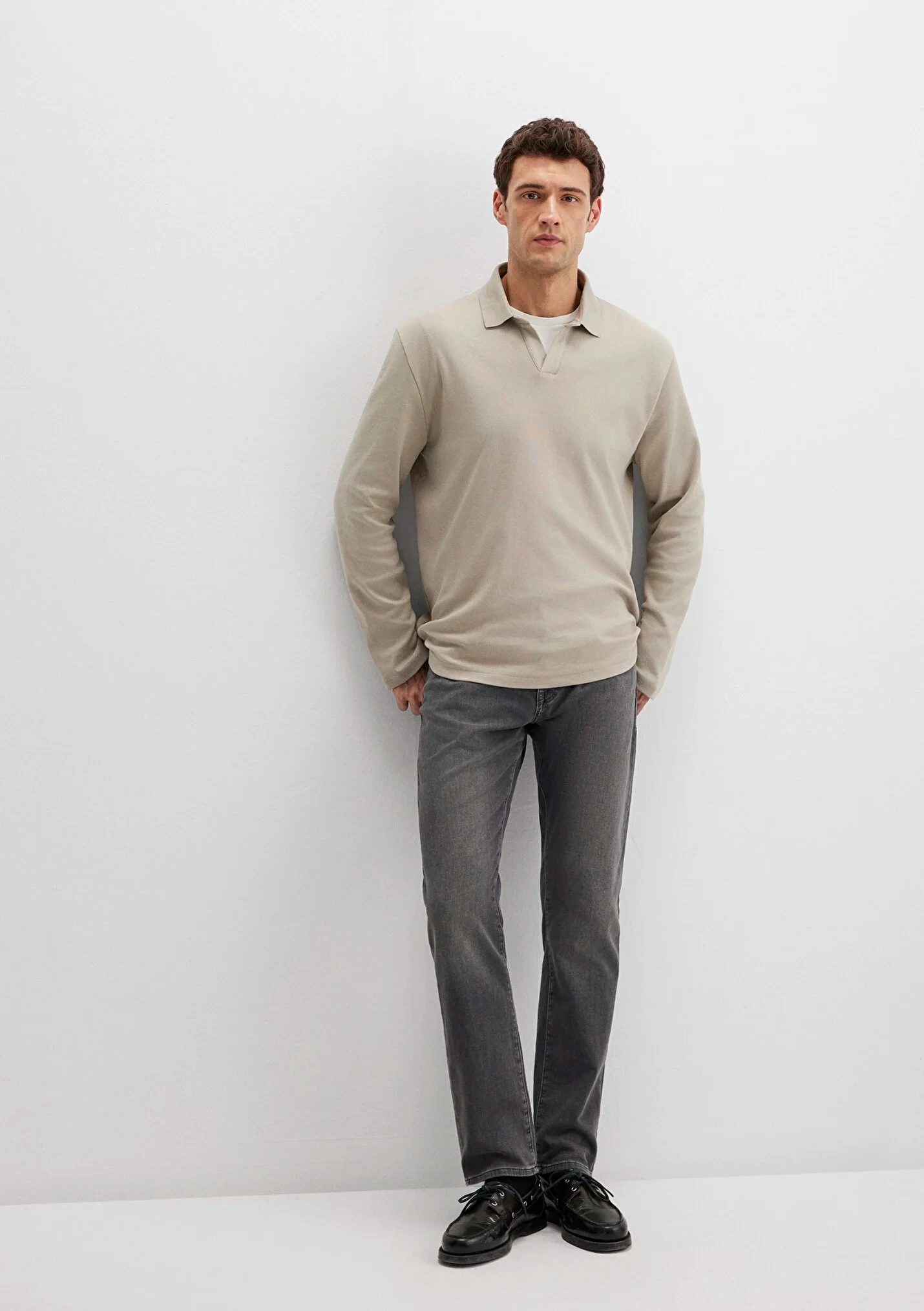 MARCUS Sporty Koyu Gri Smoke Erkek Jean Pantolon