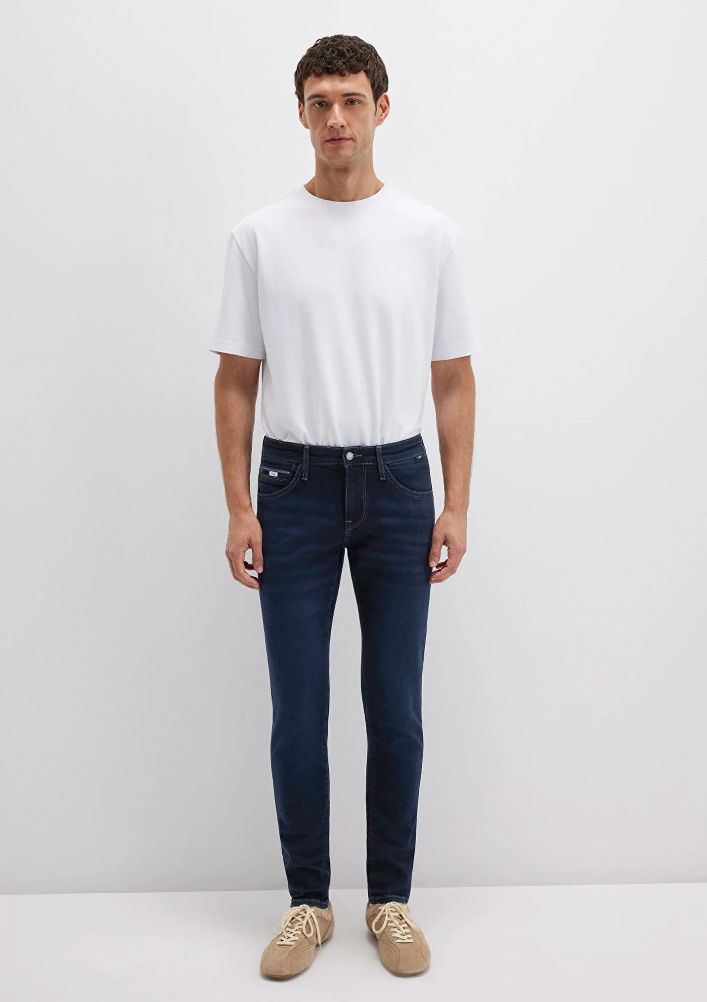 JAMES Premium Koyu Mürekkep Erkek Jean Pantolon