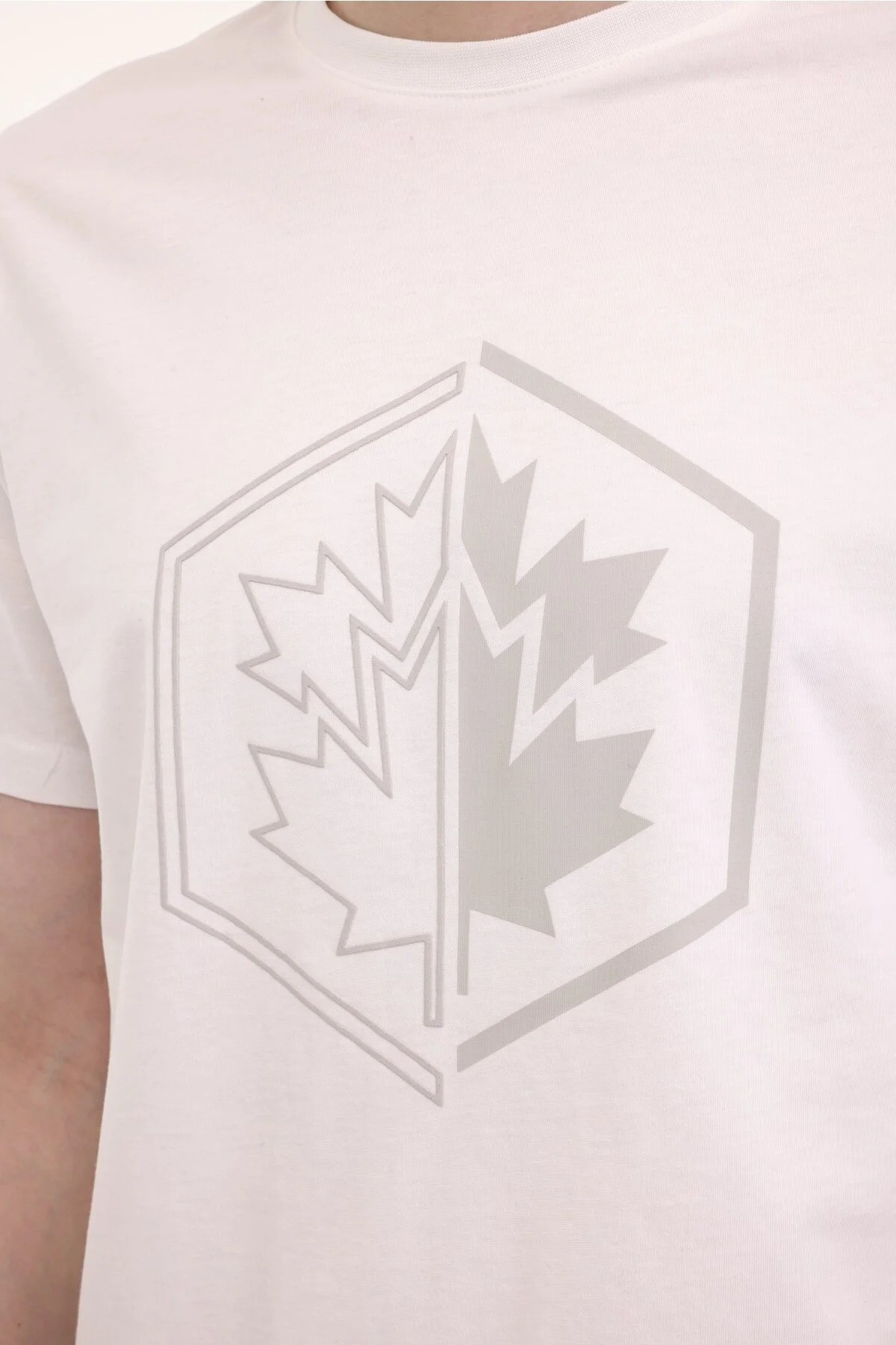 Lumberjack ML SIERENE 11LLM08 5FX Beyaz Erkek Kısa Kol T-Shirt