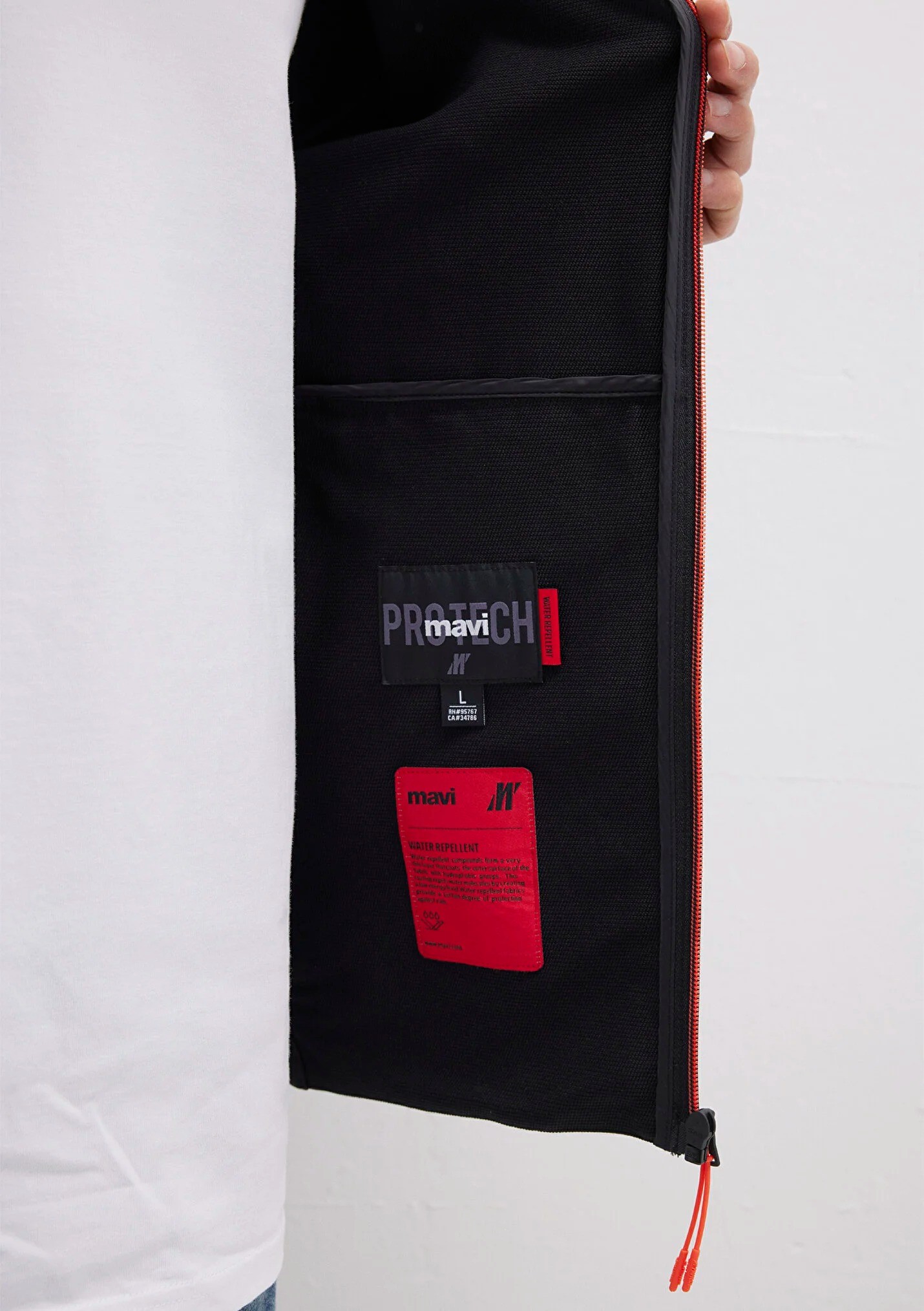 Mavi Siyah Regular Fit Scuba Ceket 0110610-71379
