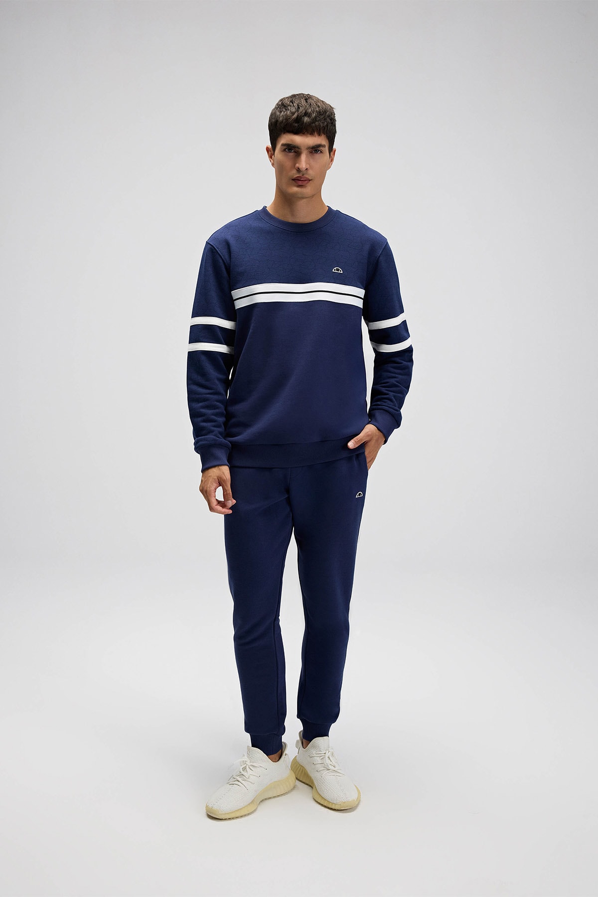 Erkek Lacivert Sweatshirt EM618-NV