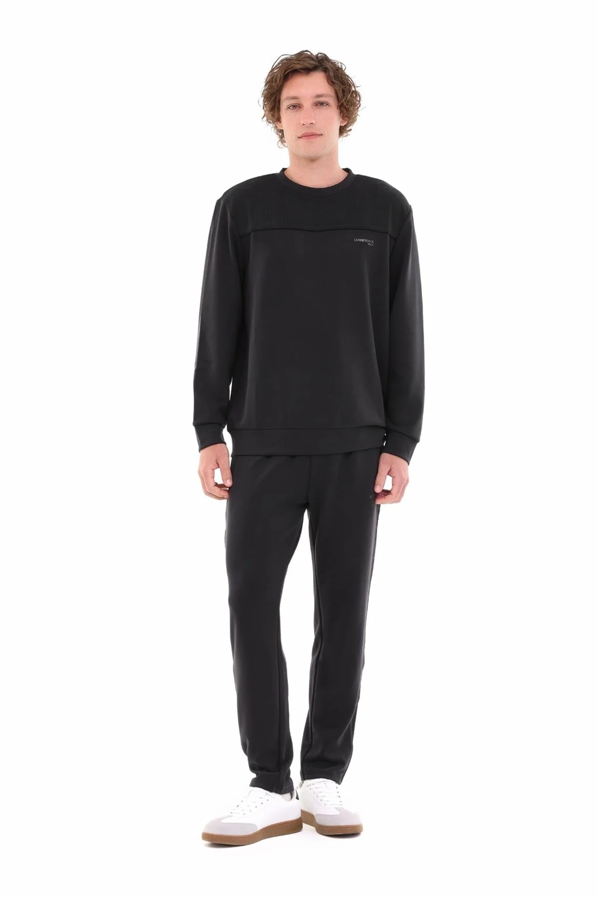ML UROS 16ITL817 5PR Siyah Erkek Sweatshirt