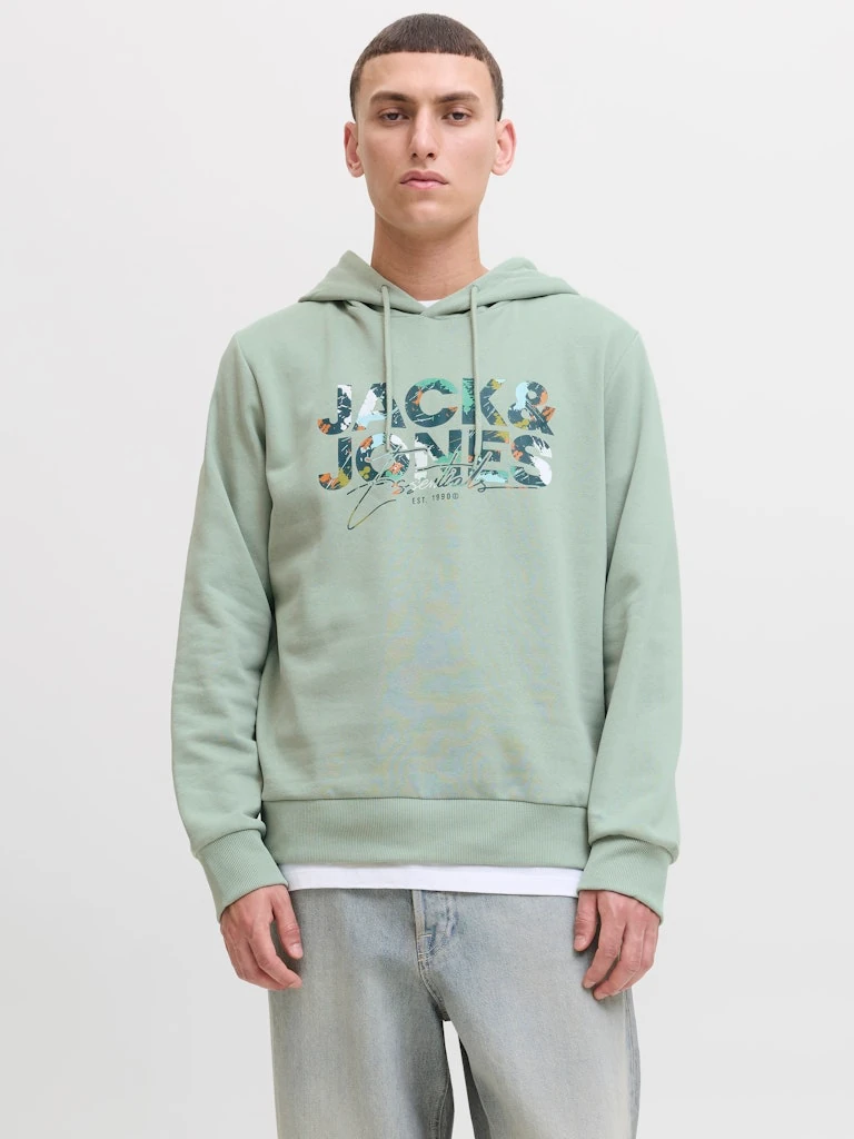 GEPLAS Erkek Yeşil Hoodie